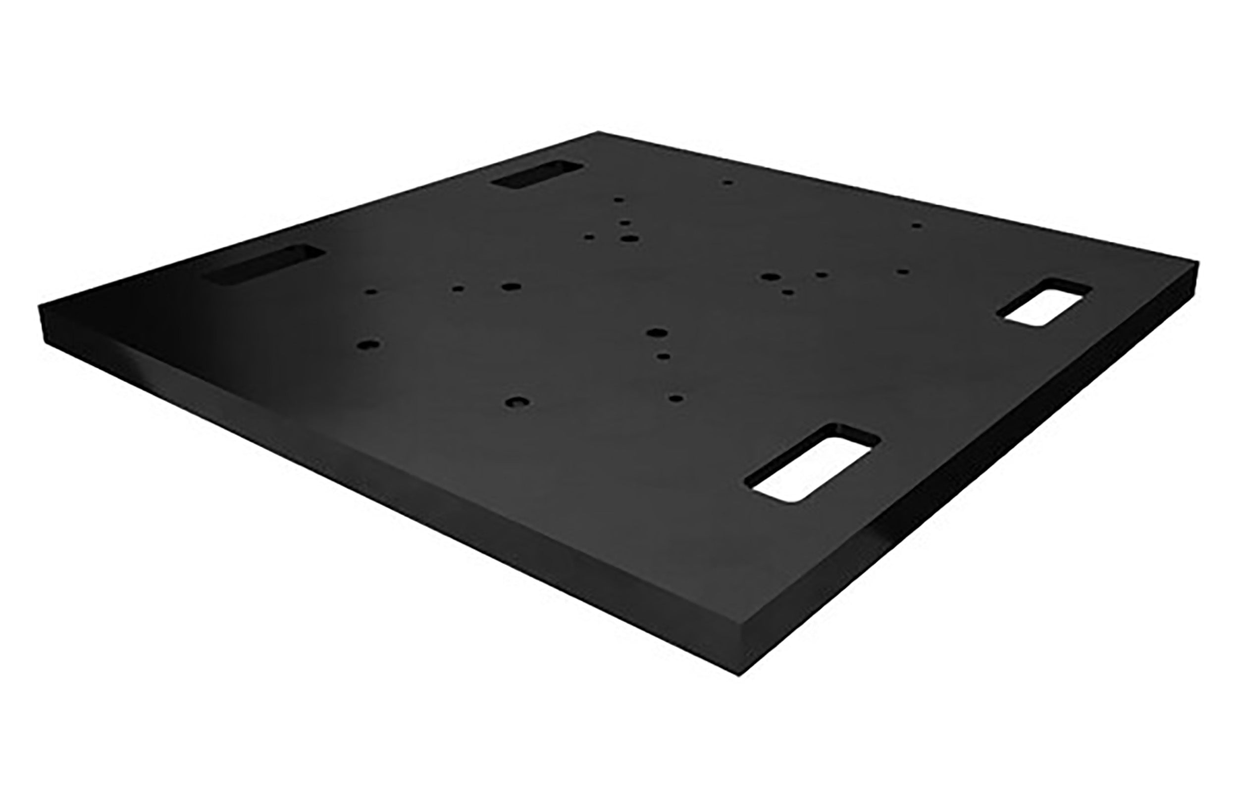 Global Truss DT-GP BASE/30BLK, 30-Inch Raised Base Plate for F24, F34 and DT-GP Trusses - Black - Hollywood DJ