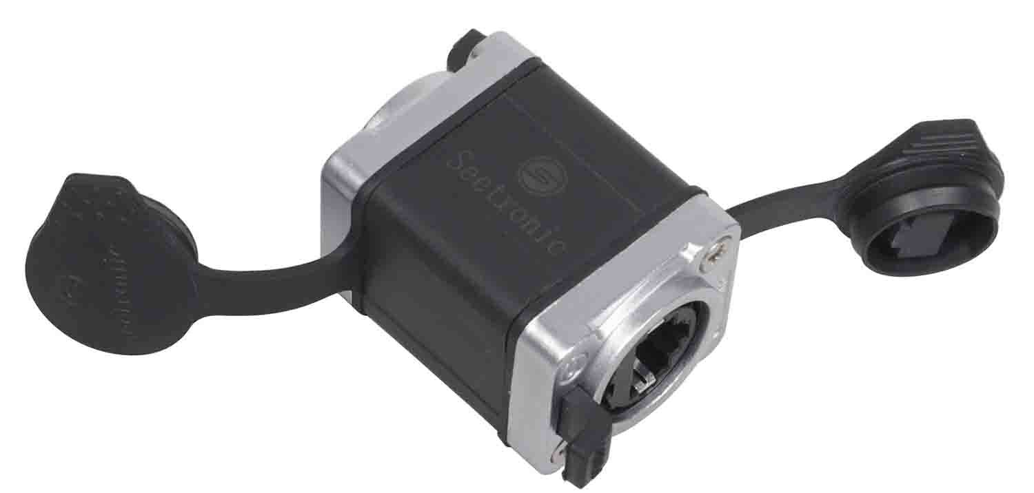 Prox XC-SE8FF-02 Professional Military Tactical RJ45 Ethernet Coupler IP65 Waterproof - Hollywood DJ
