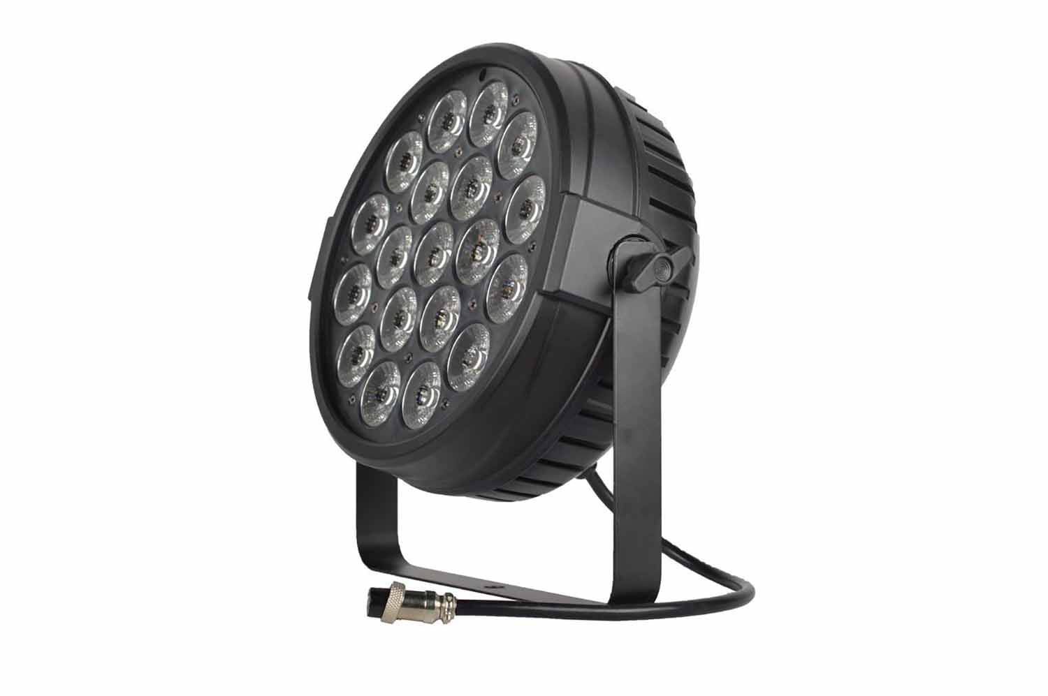 JMAZ Versa Flex Par QUAD19 LED Par featuring 19 QUAD (RGBW) 10W LEDS - Pair - Hollywood DJ