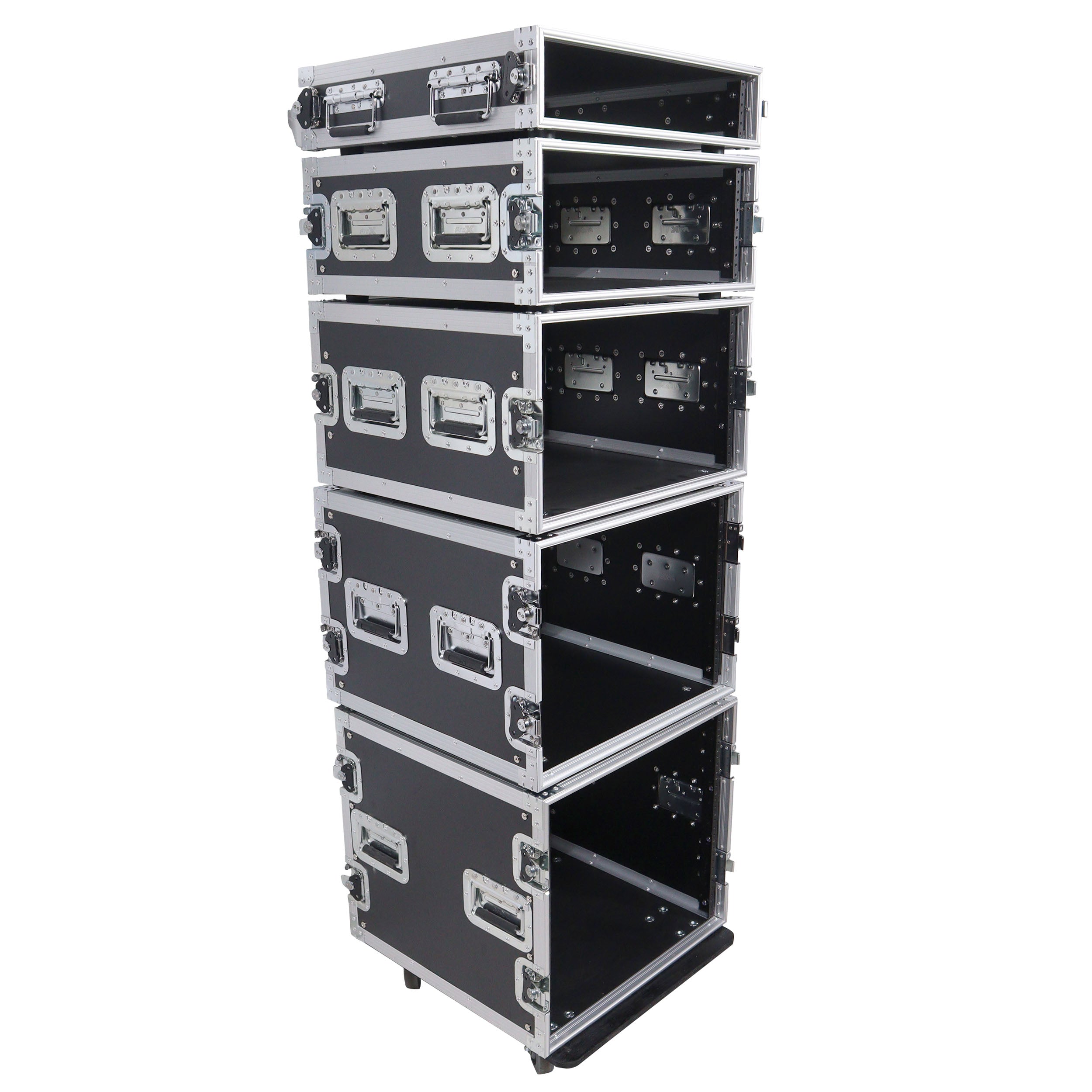 ProX T-4RSS 4U Space Amp Rack Mount ATA Style Flight Case - 19 Inch Depth by ProX Cases