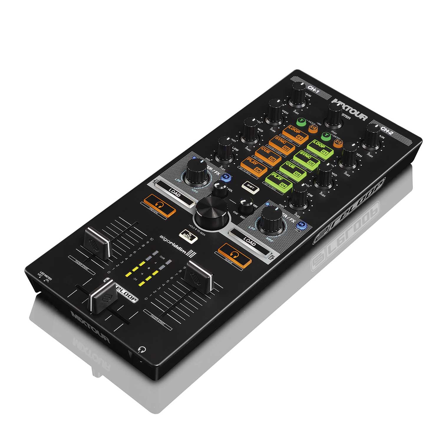 Reloop MIXTOUR, Sleek And Powerful Controller For IOS, Android & Laptop. by Reloop