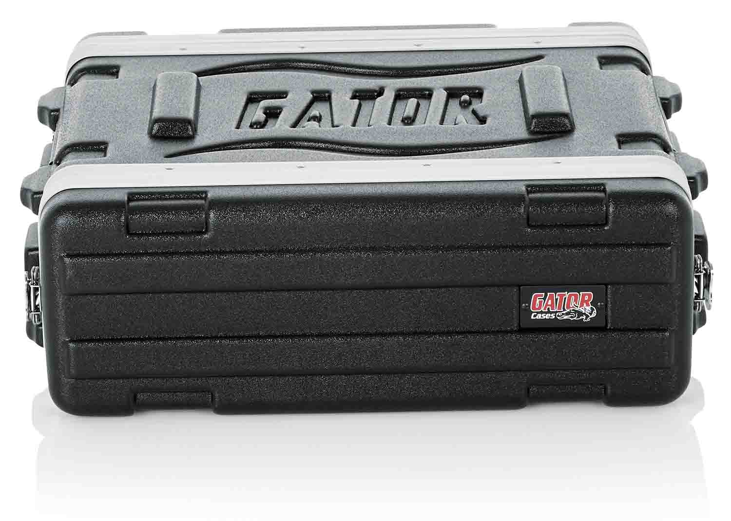 Gator Cases GR-3S Shallow Molded 3U Audio Rack Case 14.25″ Deep - Hollywood DJ