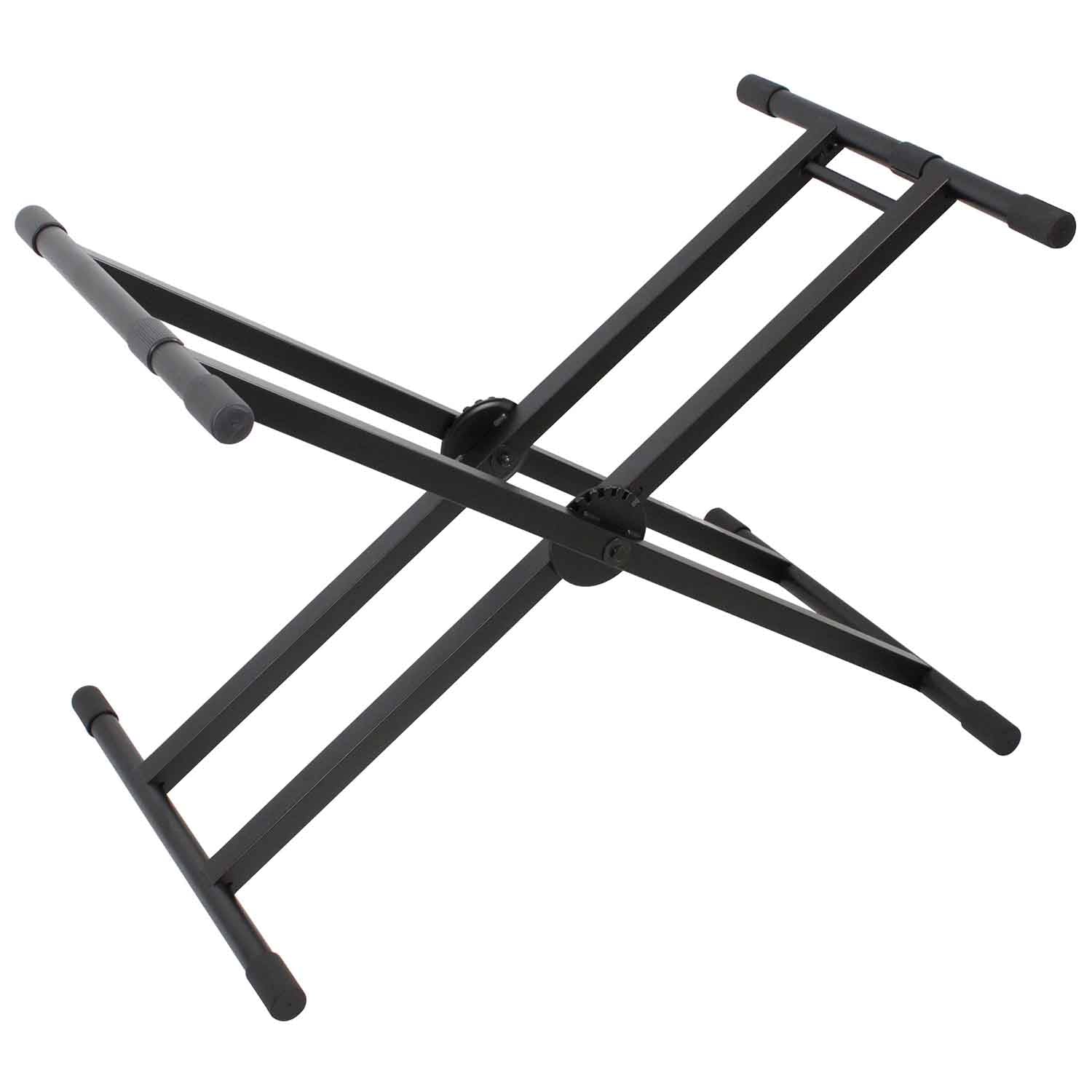 ProX X-KSD200, DJ Double X Style Case/Keyboard Stand With Ergo Easy Lock - Hollywood DJ