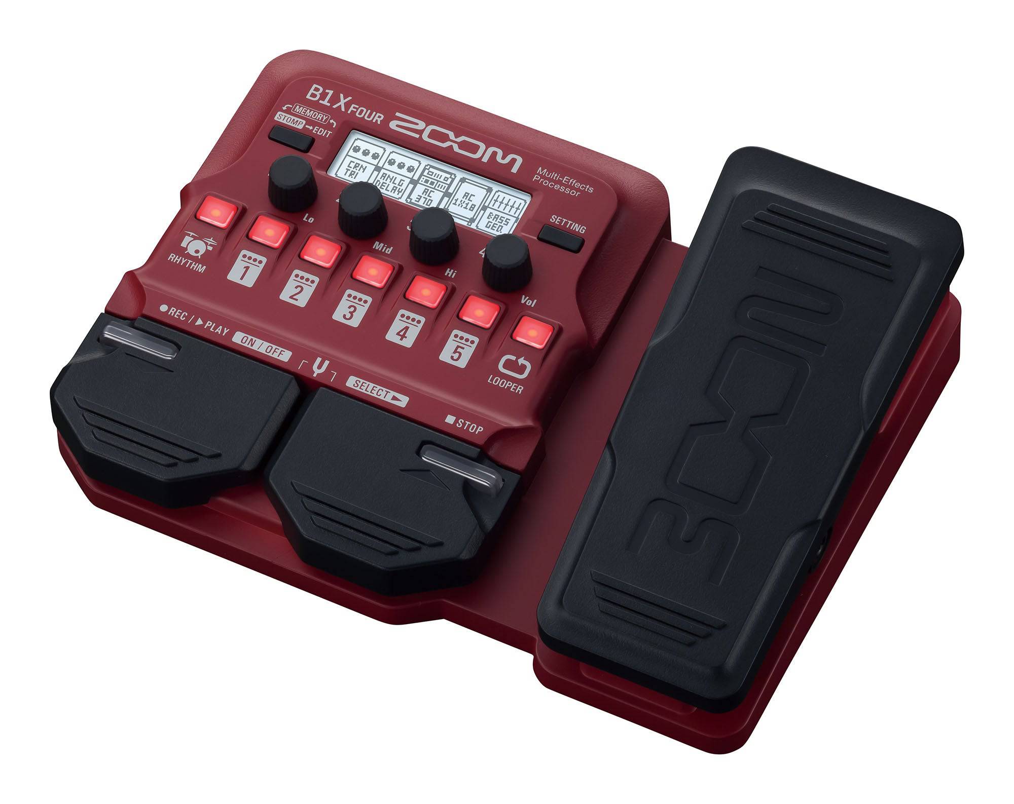 Zoom B1X FOUR Bass Multi-Effects Pedal - Hollywood DJ