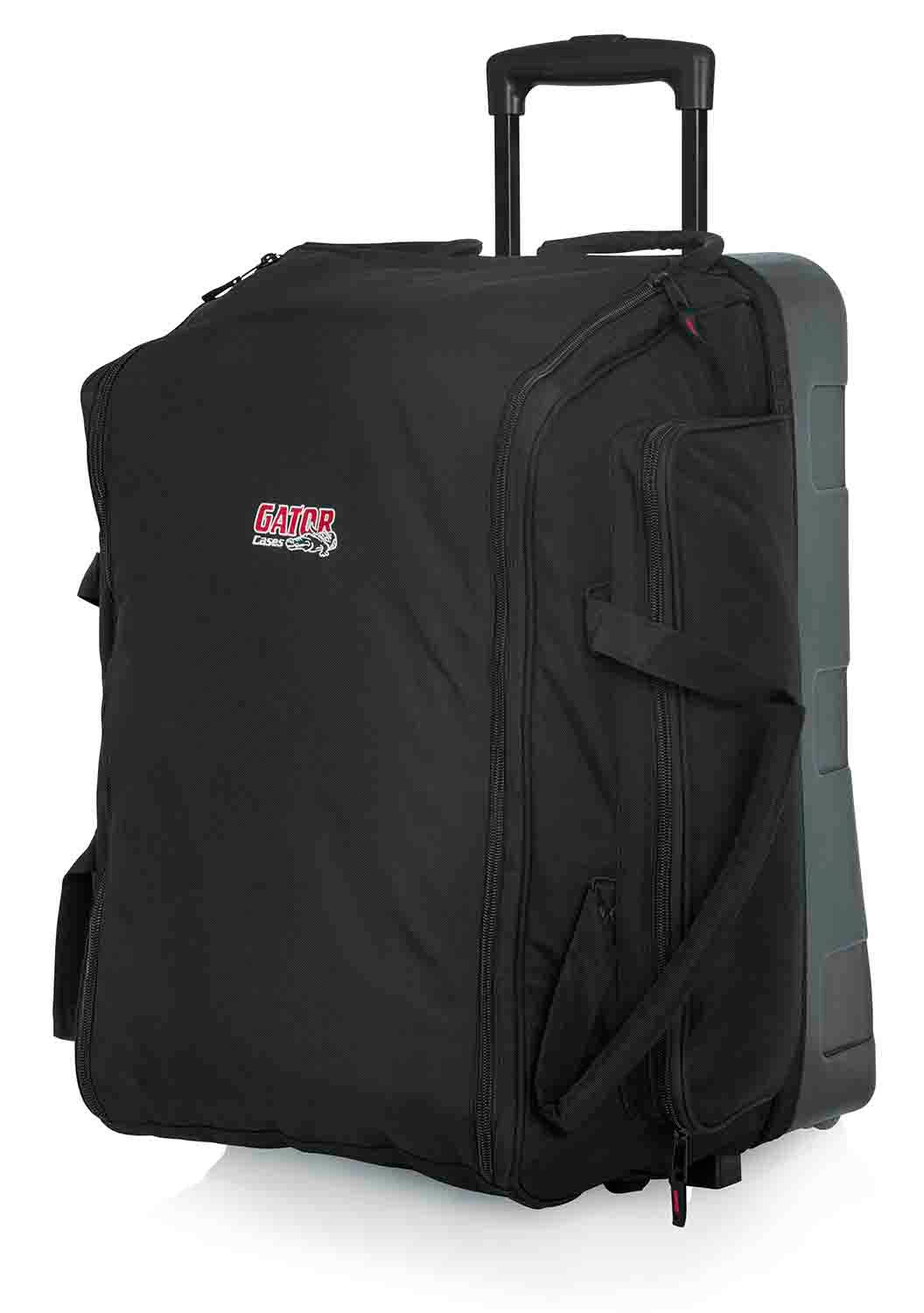 Gator Cases GPA-777 Deluxe 15″ Rolling DJ Speaker Bag - Hollywood DJ