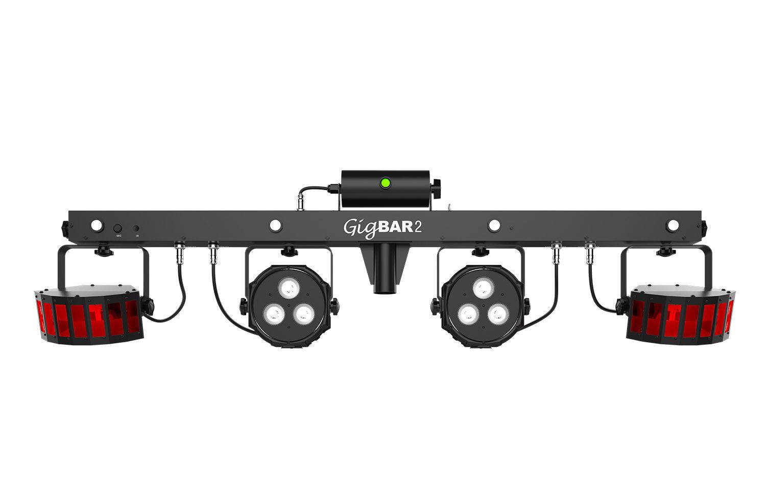 Chauvet DJ Live Sound Lighting Package for Small Concert with Moving Beam Lights - Hollywood DJ
