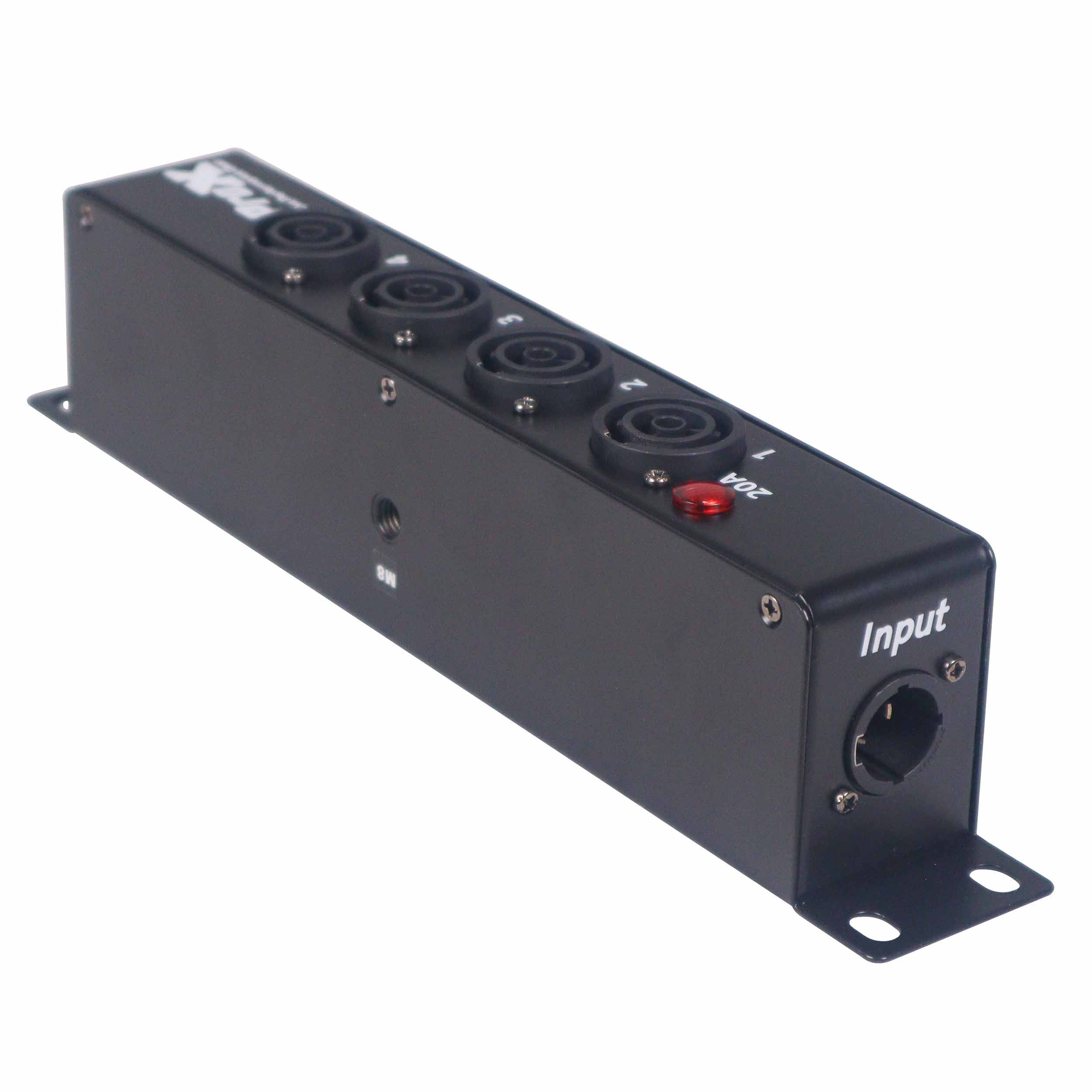 ProX X-PWTR1X5 BOX, 4-Way Power Splitter Box for True Power Connection by ProX Cases