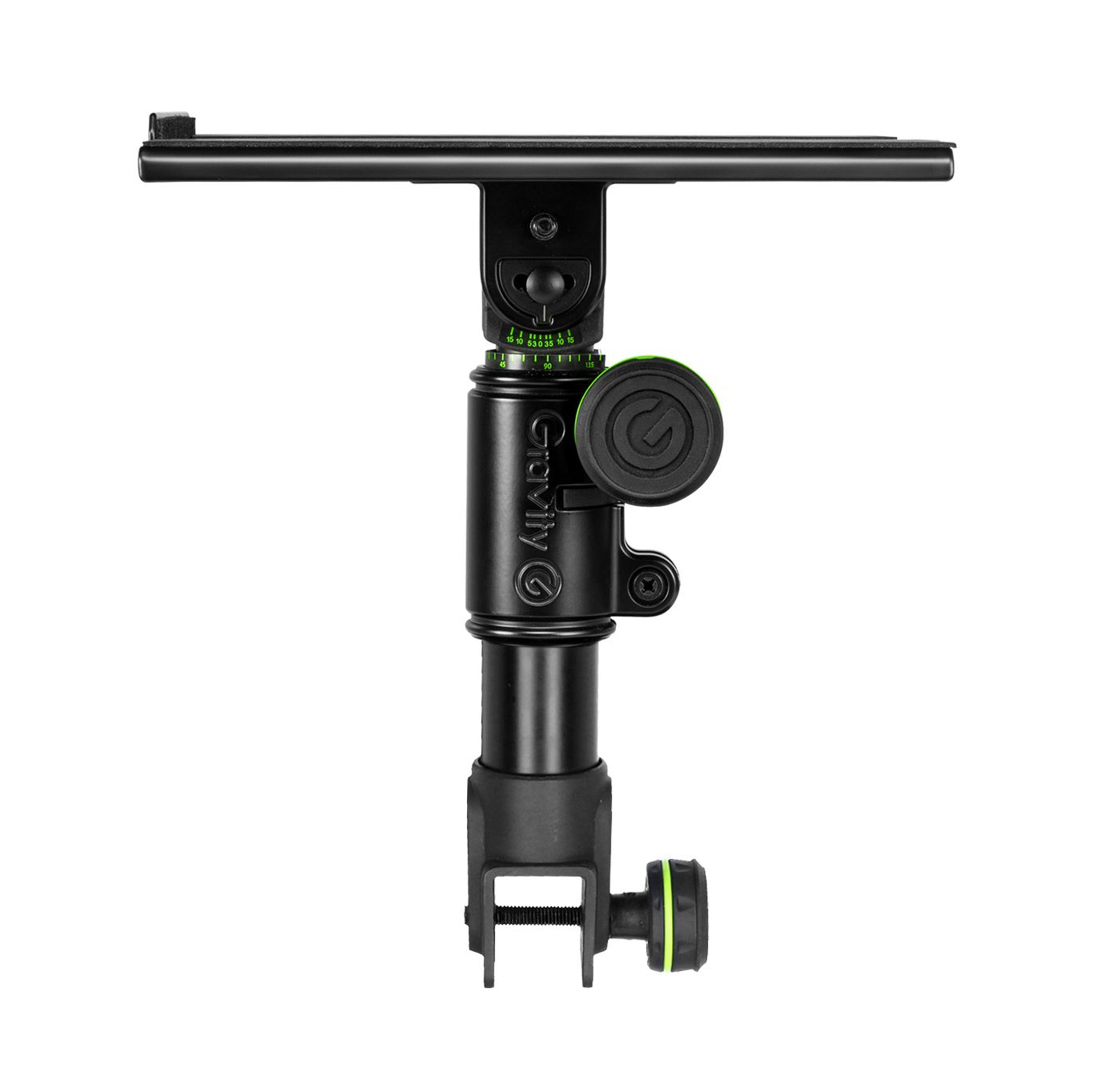Gravity FT 01 MT B, Flexible Studio-Monitor Tray for DJ Desk - Hollywood DJ