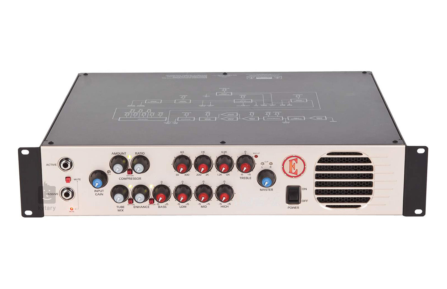 B-Stock: Eden WTP900 World Tour Pro 900W Tube Hybrid Bass Amp Head - Hollywood DJ