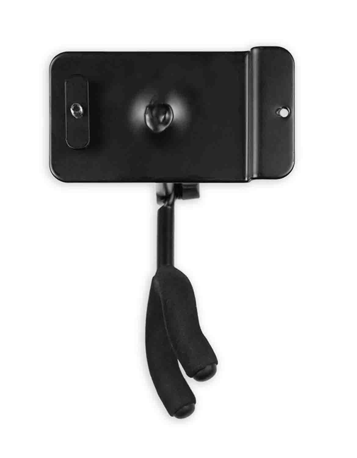 Levy's Leathers LVY-SLATHNGR01-BLK Adjustable Slatwall Guitar Hanger Yoke - Black - Hollywood DJ
