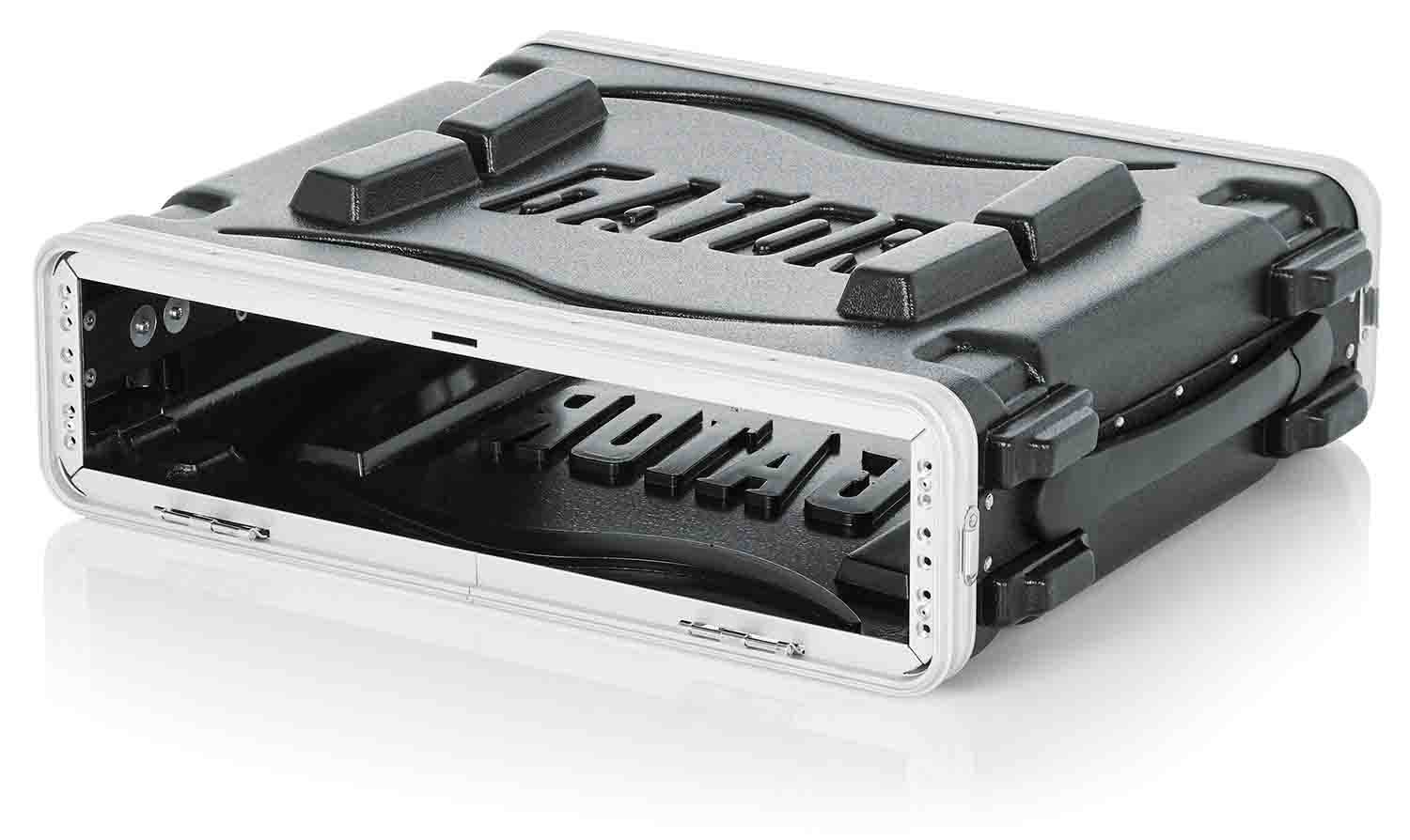 Gator Cases GR-2L Standard Molded 2U Audio Rack Case 19″ Deep - Hollywood DJ