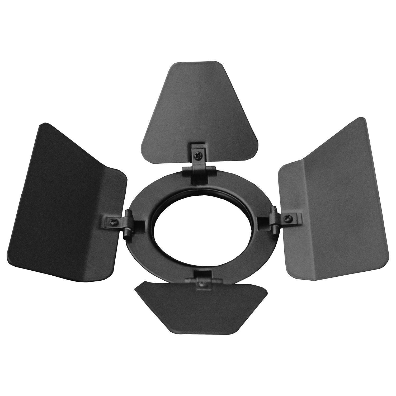 Odyssey LSPAR16BDB Black Barn Door for Par 16 Light Fixtures - Hollywood DJ