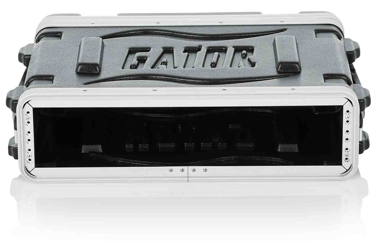 Gator Cases GR-2S Shallow Molded 2U Audio Rack Case 14.25″ Deep Gator Cases