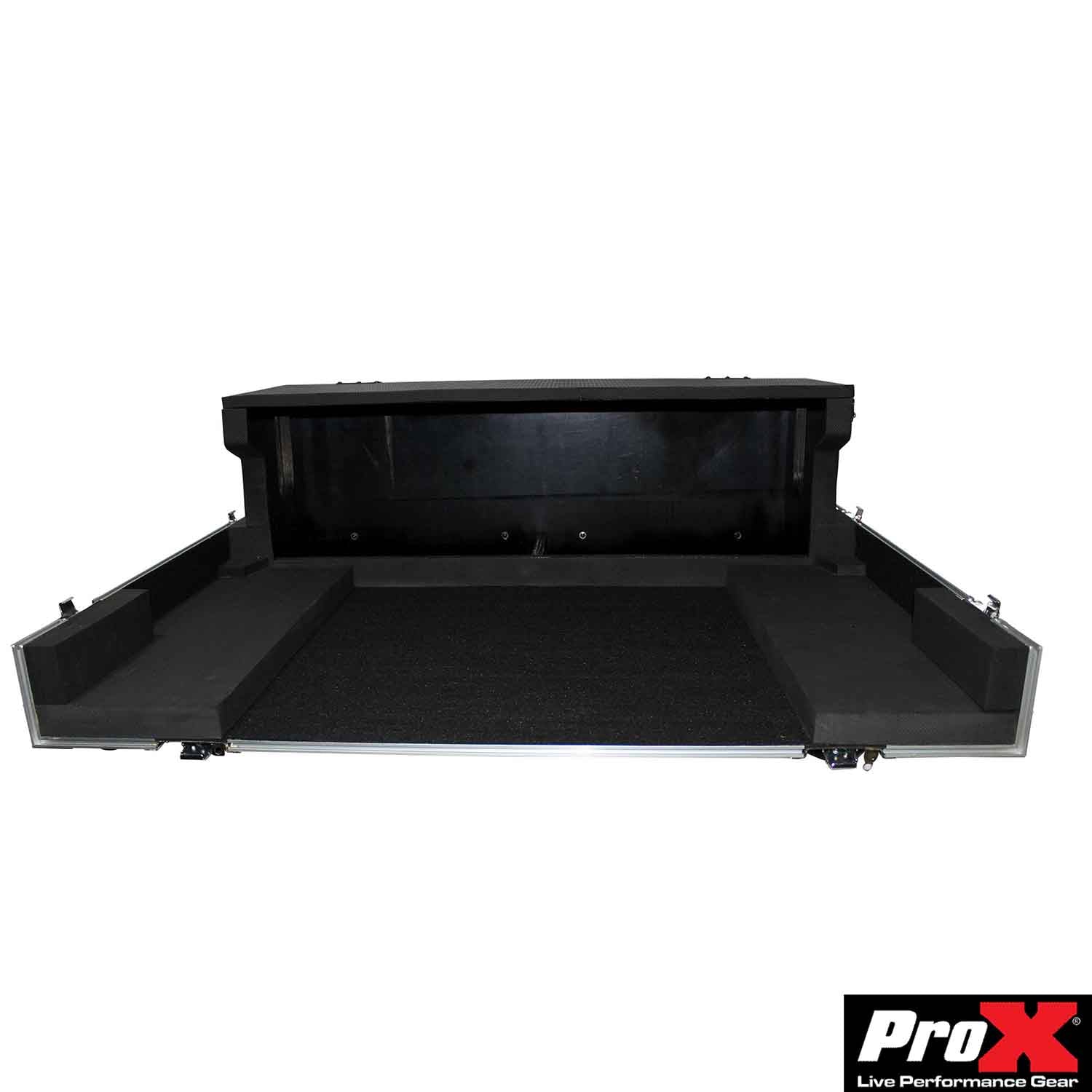 ProX XS-AHGLD80DHW DJ Road Case For Allen and Heath GLD-80 Mixing Board With Doghouse and Wheels - Hollywood DJ