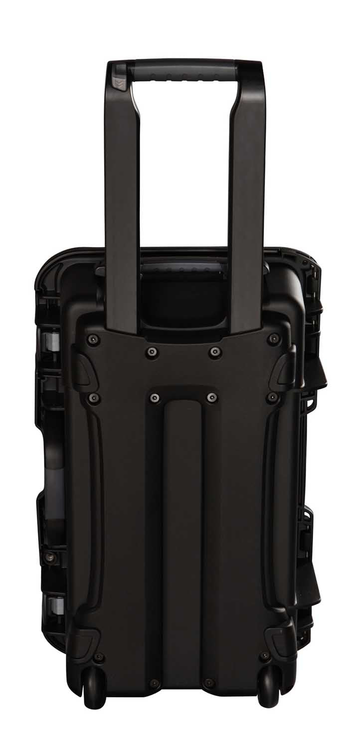 Gator Cases GU-2011-07-WPDF Waterproof Injection Molded Case with Pullout Handle and Inline Wheels - Hollywood DJ