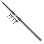 ProX X-SPLSTBAR-5FT Universal Light Bar Mounting System for Point Source PA Speakers with Fly-points - 5 Feet - Hollywood DJ