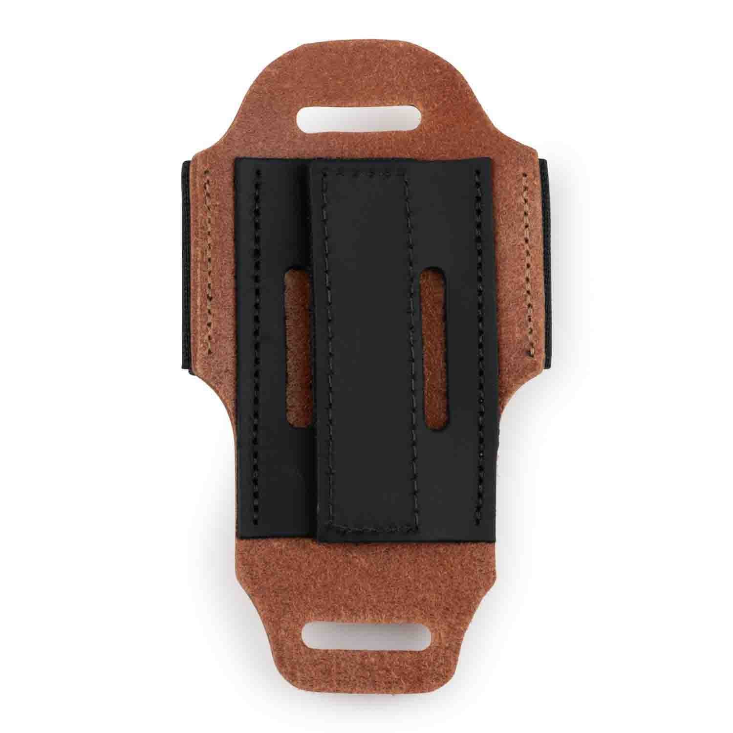 Levy's Leathers MM14-BRN Wireless Bodypack Holder Series - Brown - Hollywood DJ