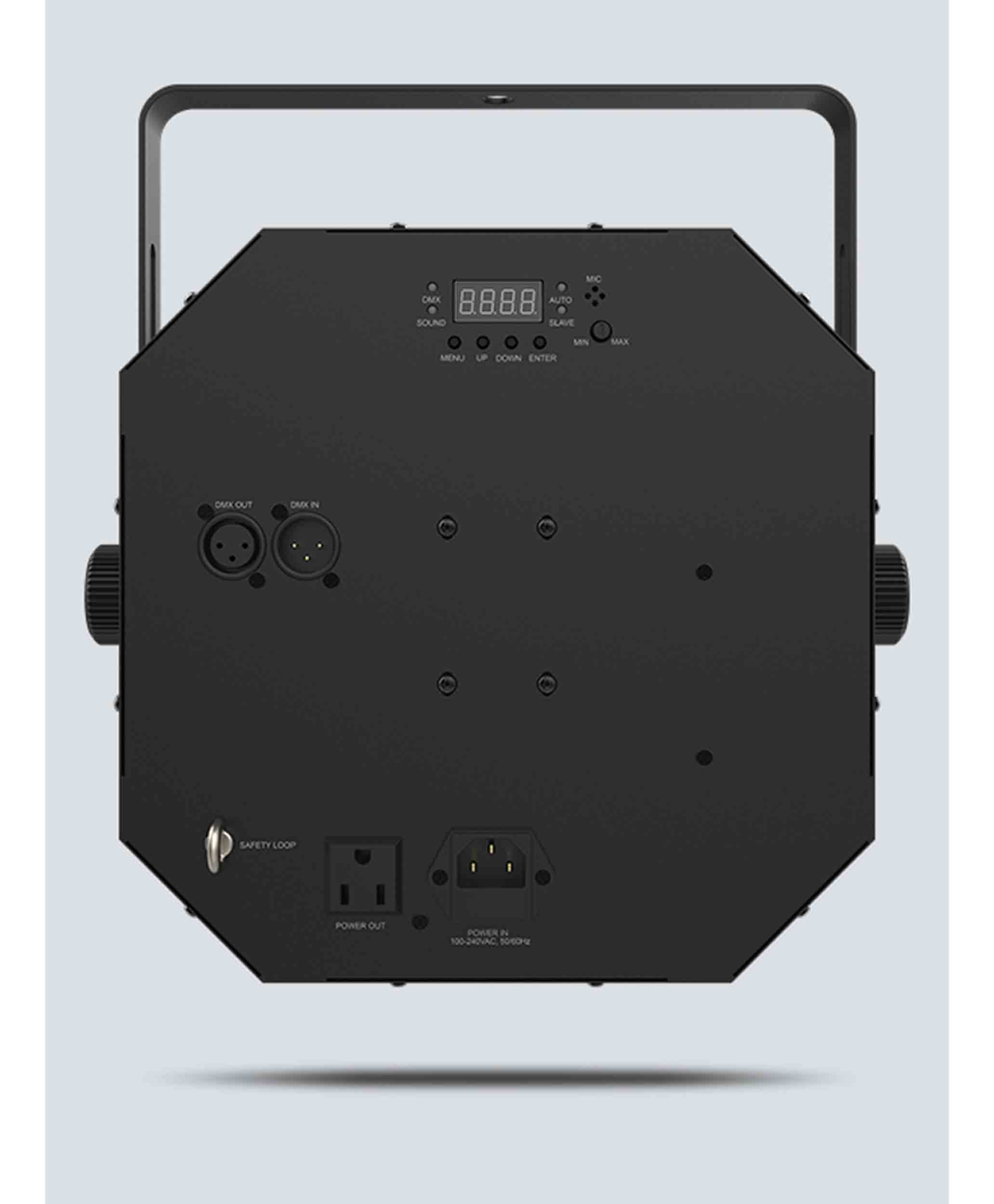 Chauvet DJ Swarm Wash FX 4 in 1 RGBAW Rotating Derby With LED Wash Light Chauvet DJ