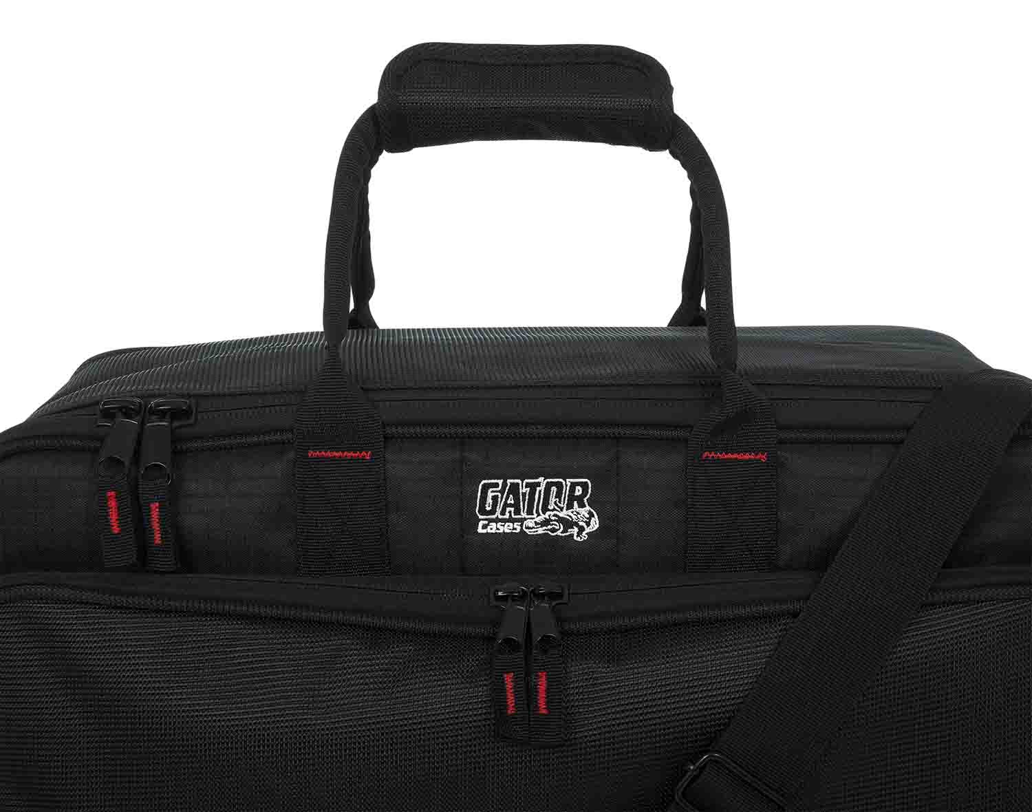 Gator Cases G-MIXERBAG-1815 Nylon DJ Mixer and DJ Equipment Bag - 18″ X 15″ X 6.5″ - Hollywood DJ