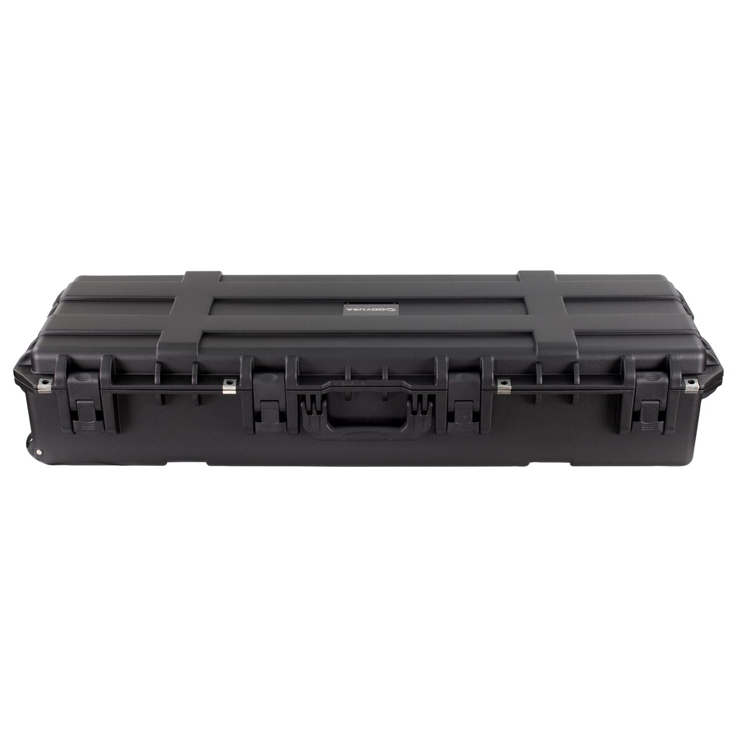 Odyssey VU421207W Bottom Interior Injection-Molded Utility Case with Wheels - 42.25″ x 12.5″ x 6″ - Hollywood DJ