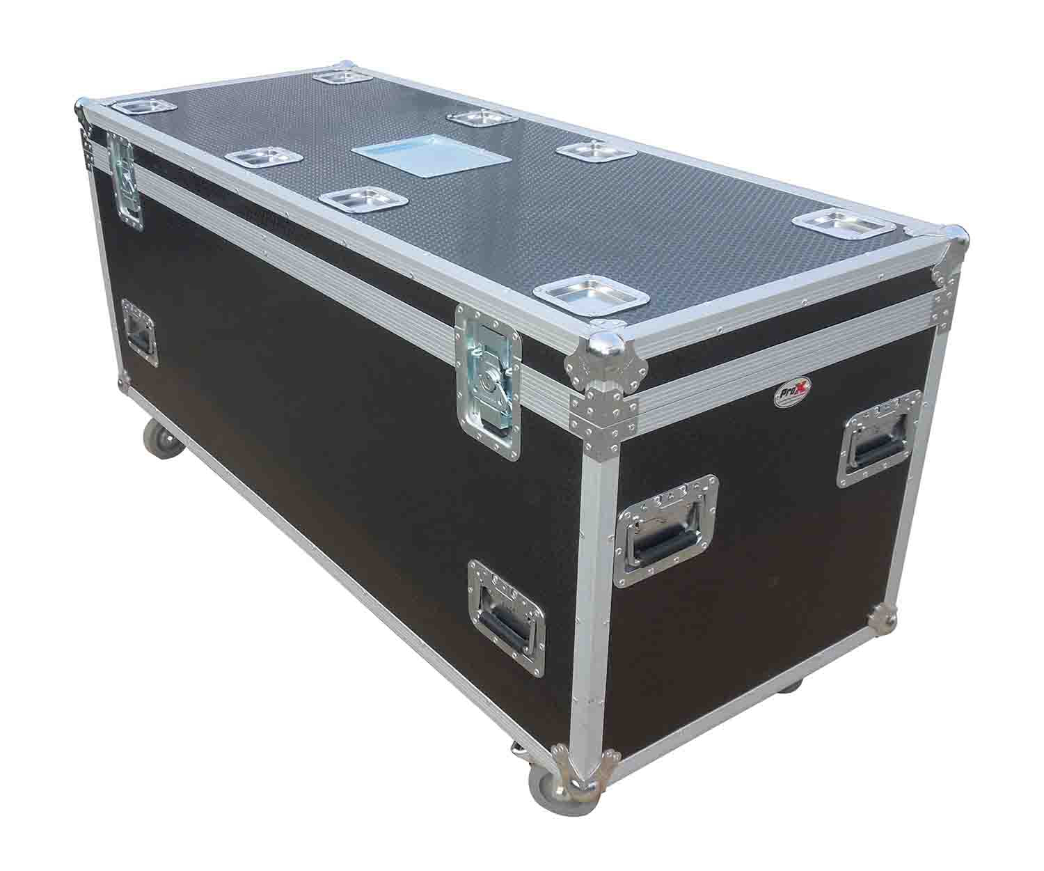 PROX XS-UTL246030W MK2 Heavy-Duty Truck Pack Utility Flight Case W-Divider and Tray Kit - Hollywood DJ