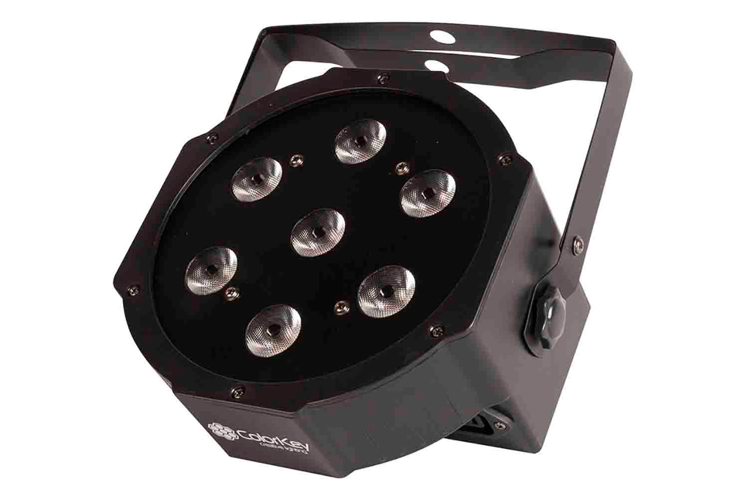 B-Stock: Colorkey CKU01-2110 WaferPar QUAD-W 7 LED Lighting wash Fixture - Hollywood DJ