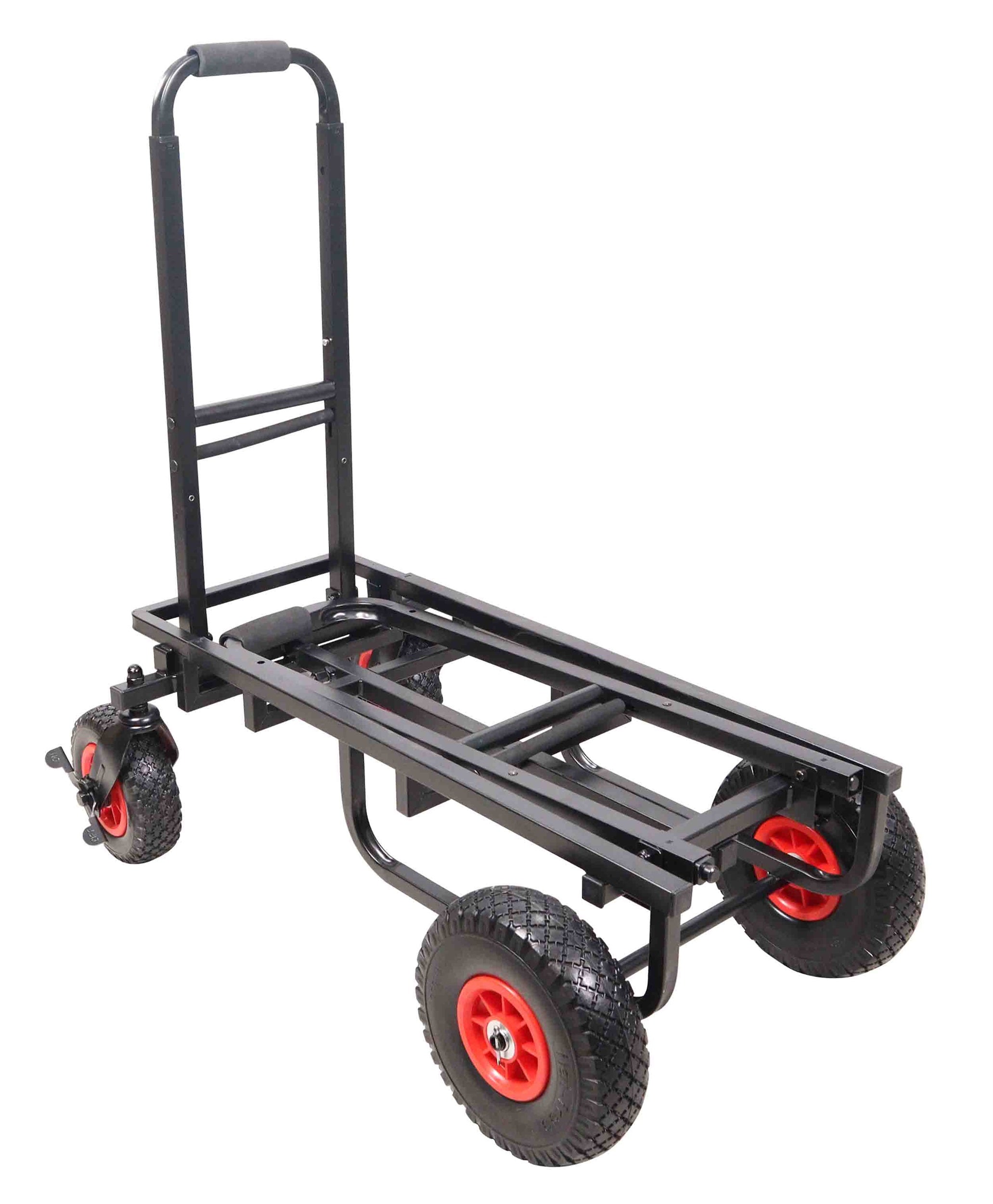 ProX X-ROLLNRUN Folding 8-in-1 Multi-Cart Rolling Utility, Dolly Height Adjustable Rolling Hand Truck by ProX Cases