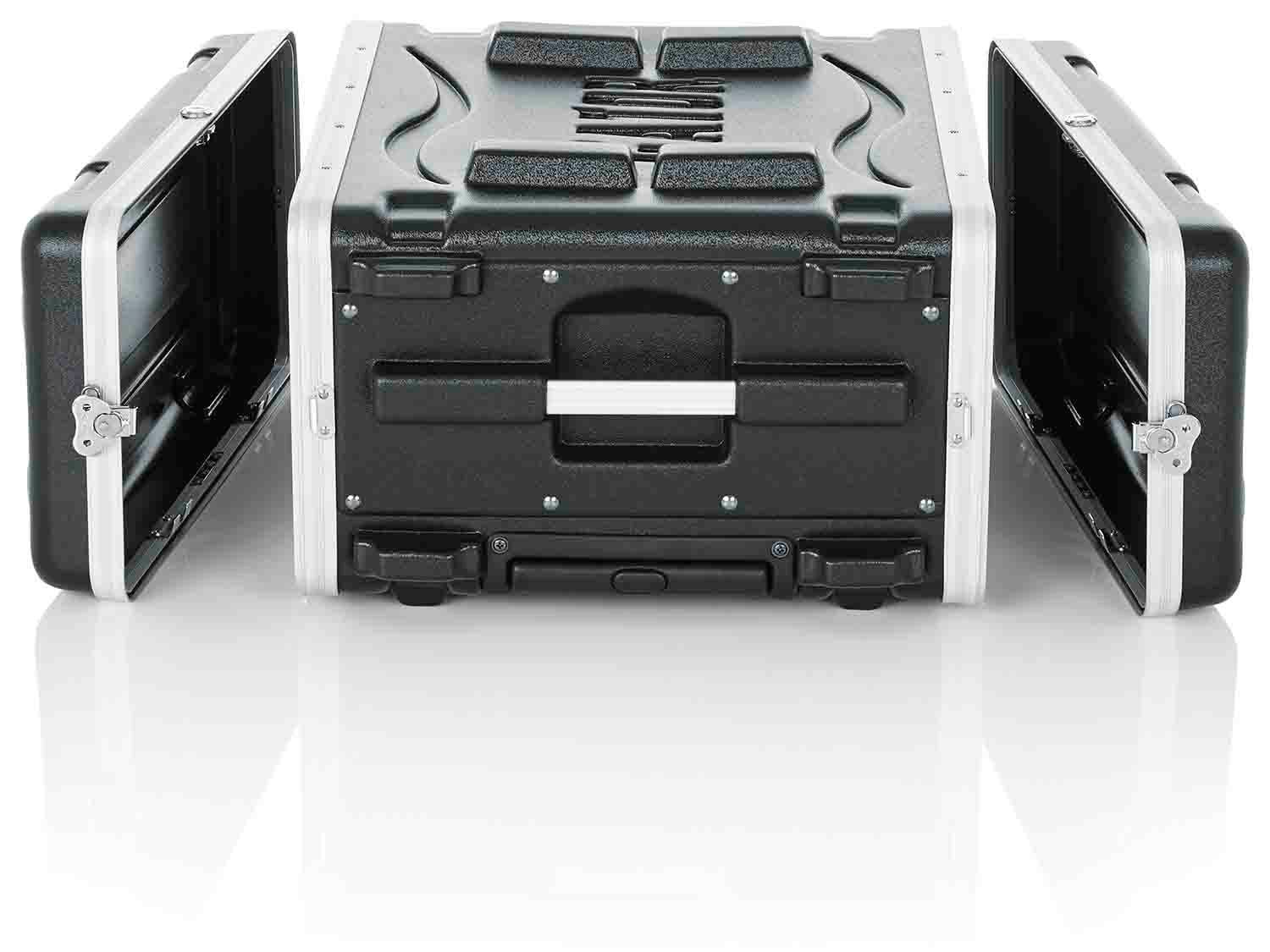 Gator Cases GRR-4PL-US Powered Rolling Molded 4U Rack Case - Hollywood DJ