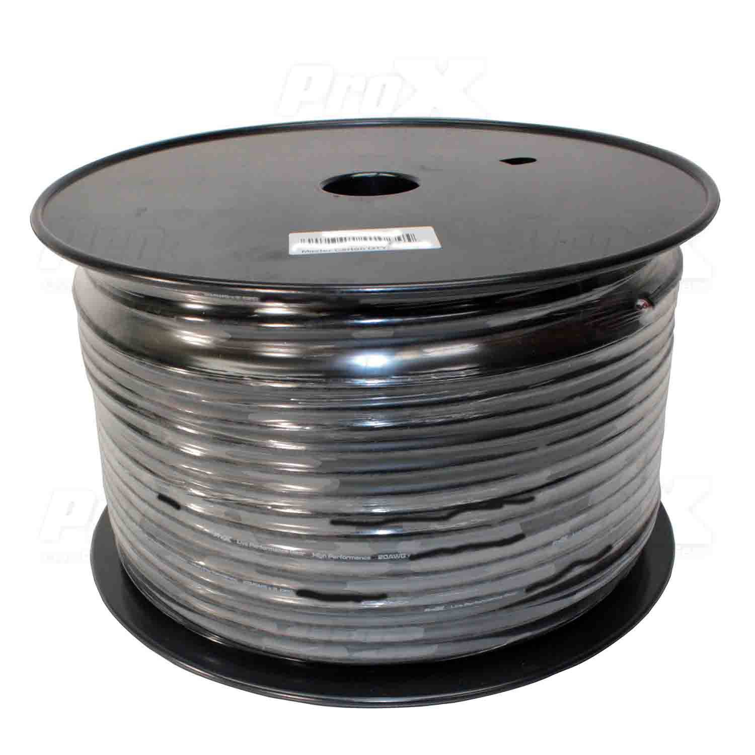 ProX XC-DMX300 Bulk Spool High Performance 3 Conductor DMX Data Cable - 300 Feet - Hollywood DJ