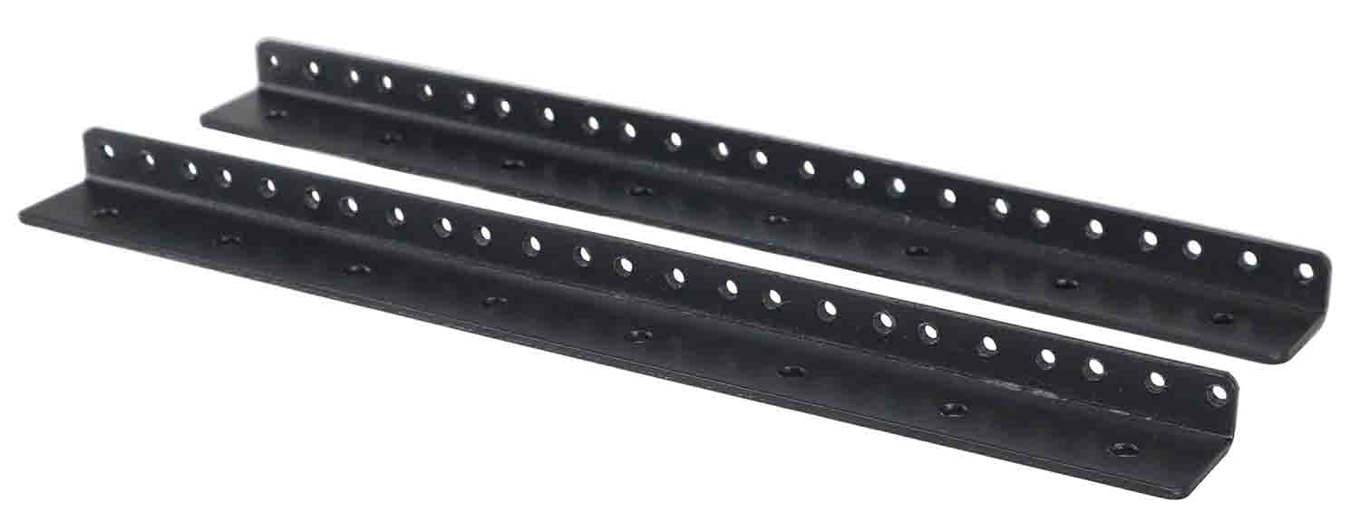 ProX T-RR8 Heavy Duty Steel Rack Rail Kit 8U Size Space - Hollywood DJ