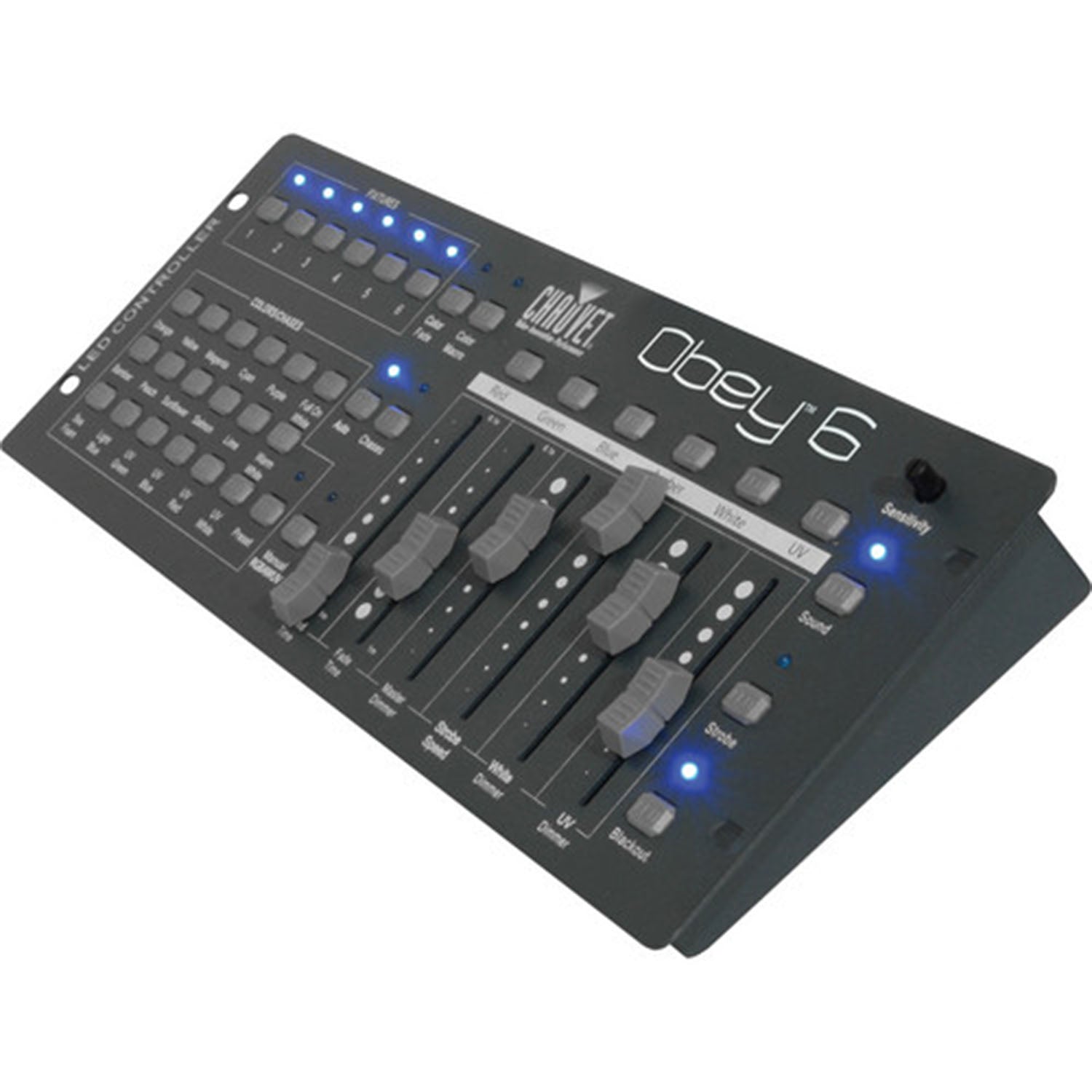 Chauvet DJ OBEY6 Obey 6 Universal DMX-512 Compact Stage Light Controller - Hollywood DJ