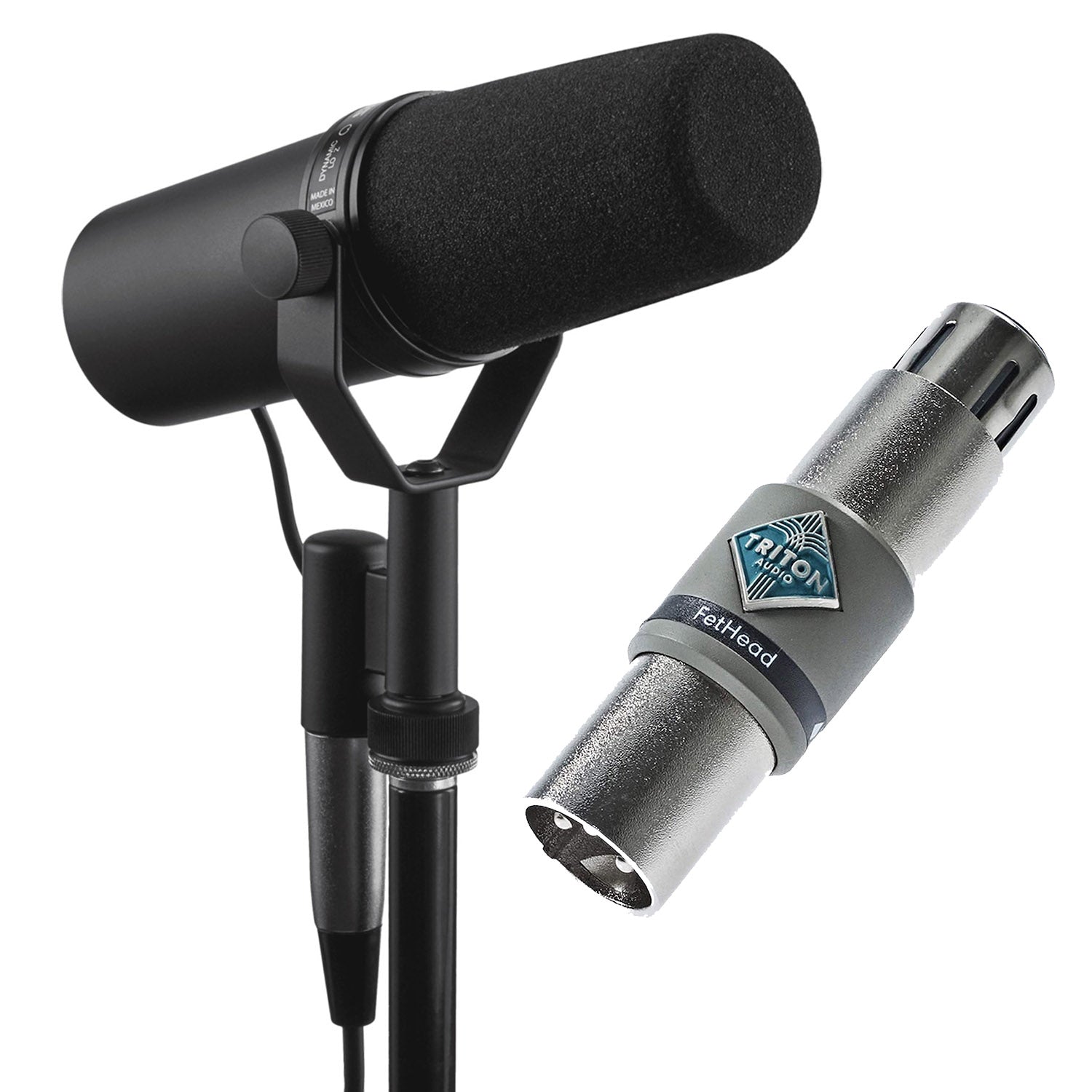 Shure SM7B + トリトンオーディオ FetHead + XLRケーブル | nate 