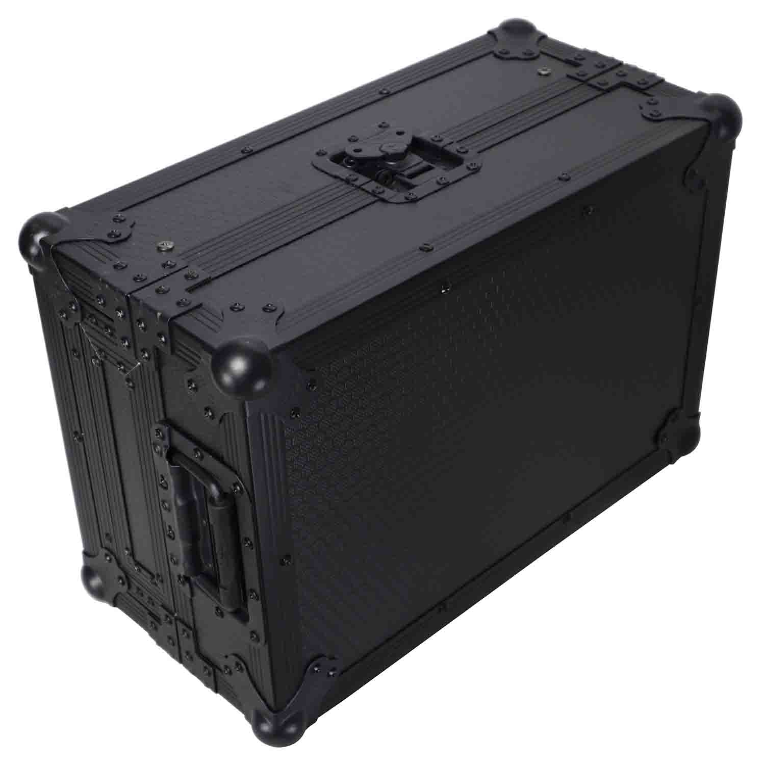 ProX XS-DJMS7LTBL Flight Case for Pioneer DJM-S7 Mixer with Sliding Laptop Shelf - Black on Black - Hollywood DJ
