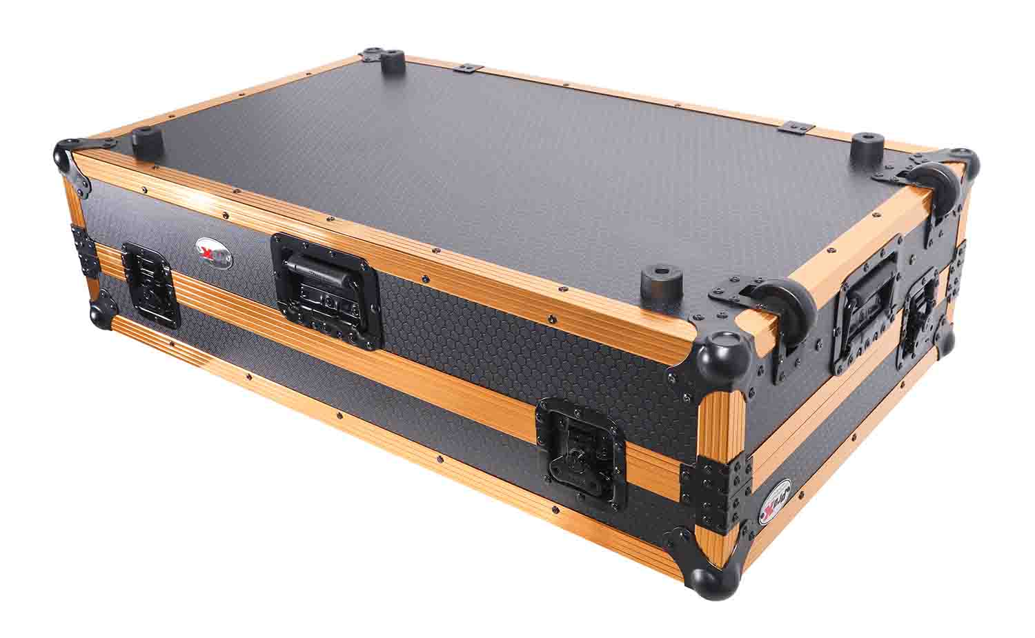 PROX XS-XDJXZWLTFGLD ATA Flight Case For Pioneer XDJ-XZ DJ Controller with Laptop Shelf - Hollywood DJ