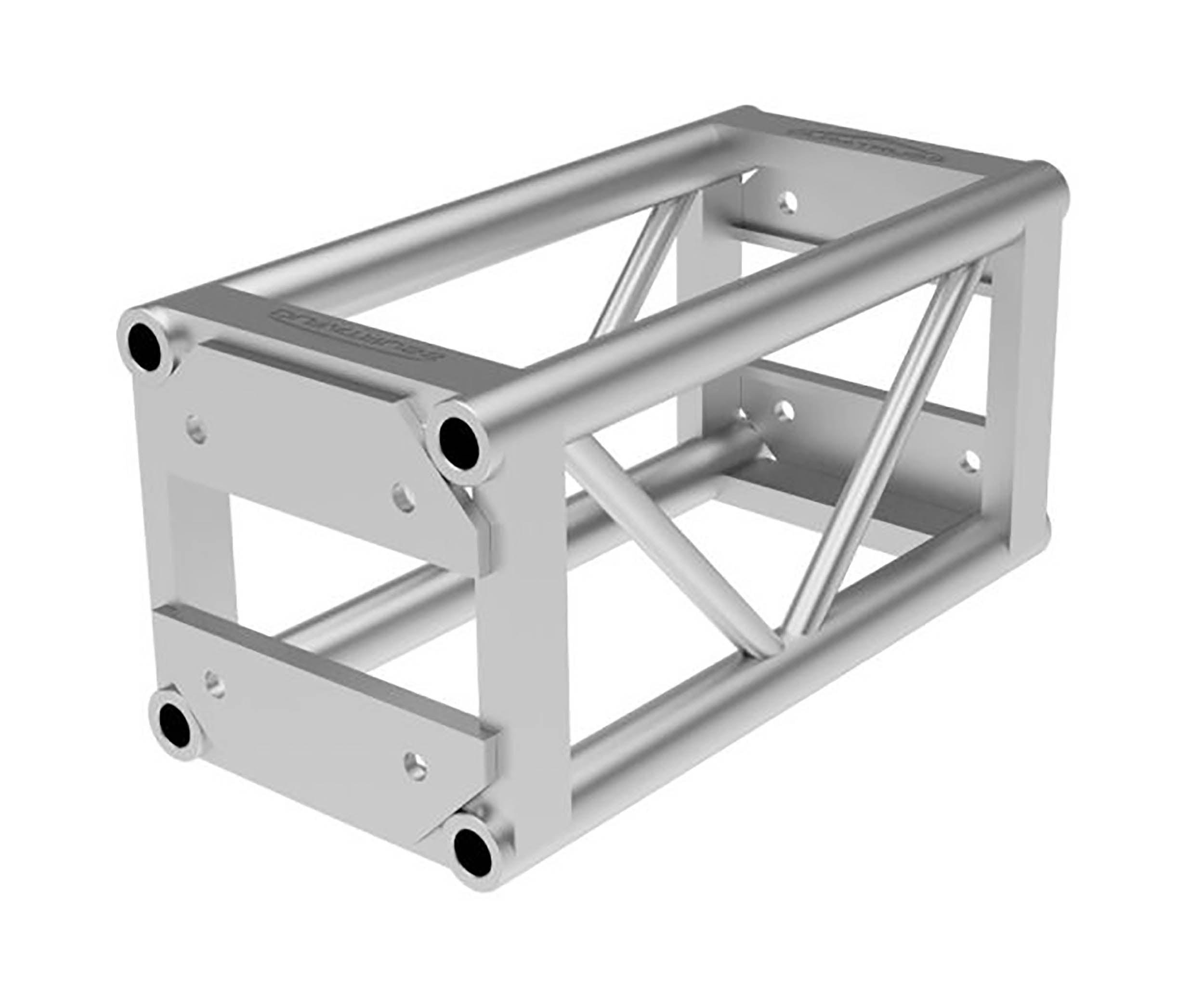 Global Truss DT-GP2, End Plated Truss Segment - 2ft - Hollywood DJ