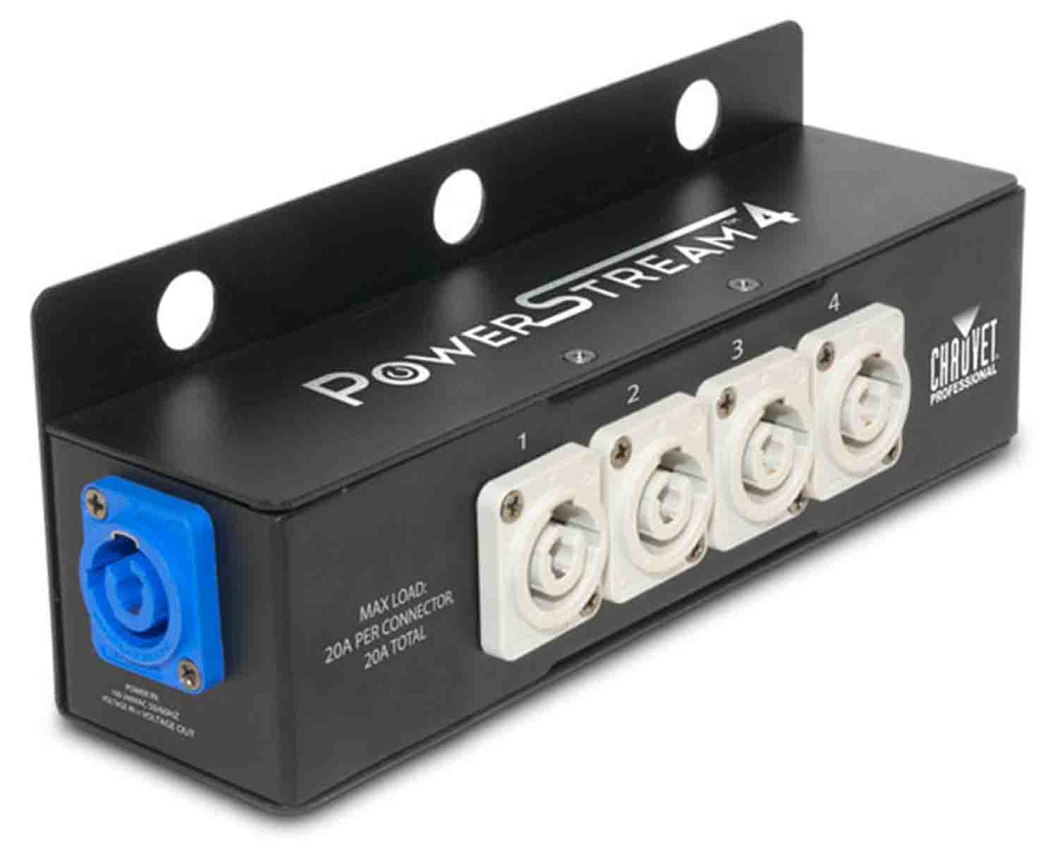 Chauvet Professional PowerStream 4 Ingenious Splitter - Hollywood DJ