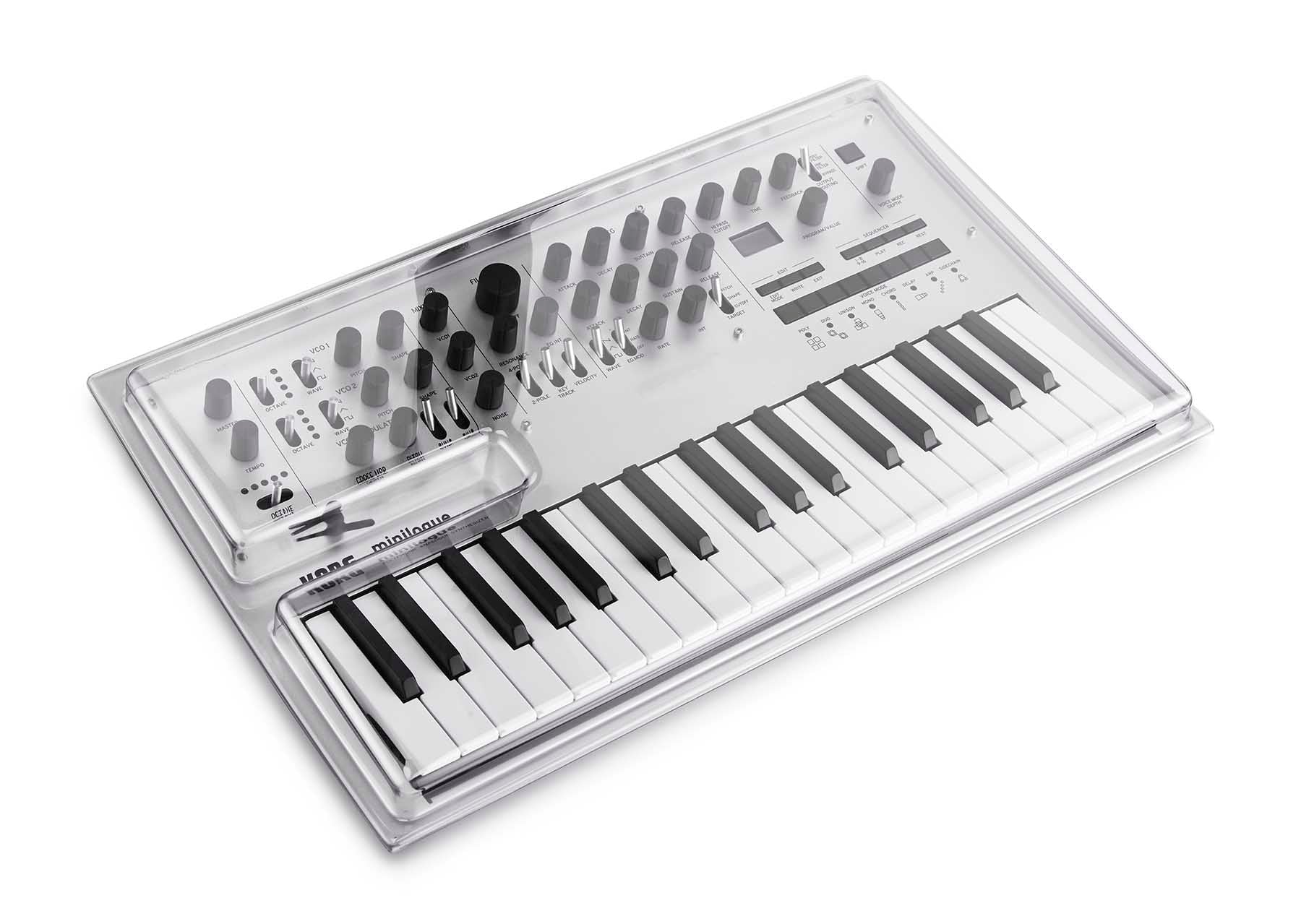 B-Stock: Decksaver DS-PC-MINILOGUE Protection Cover for Korg Minilogue Synthesizer - Hollywood DJ