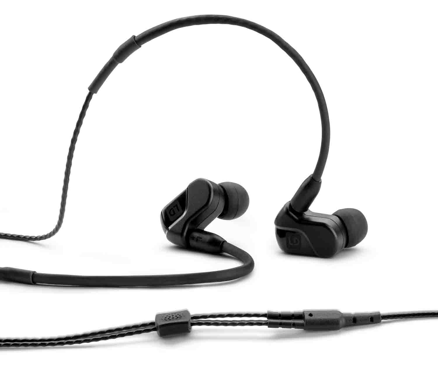 LD Systems IE HP 2 Professional In-Ear Headphones - Black - Hollywood DJ