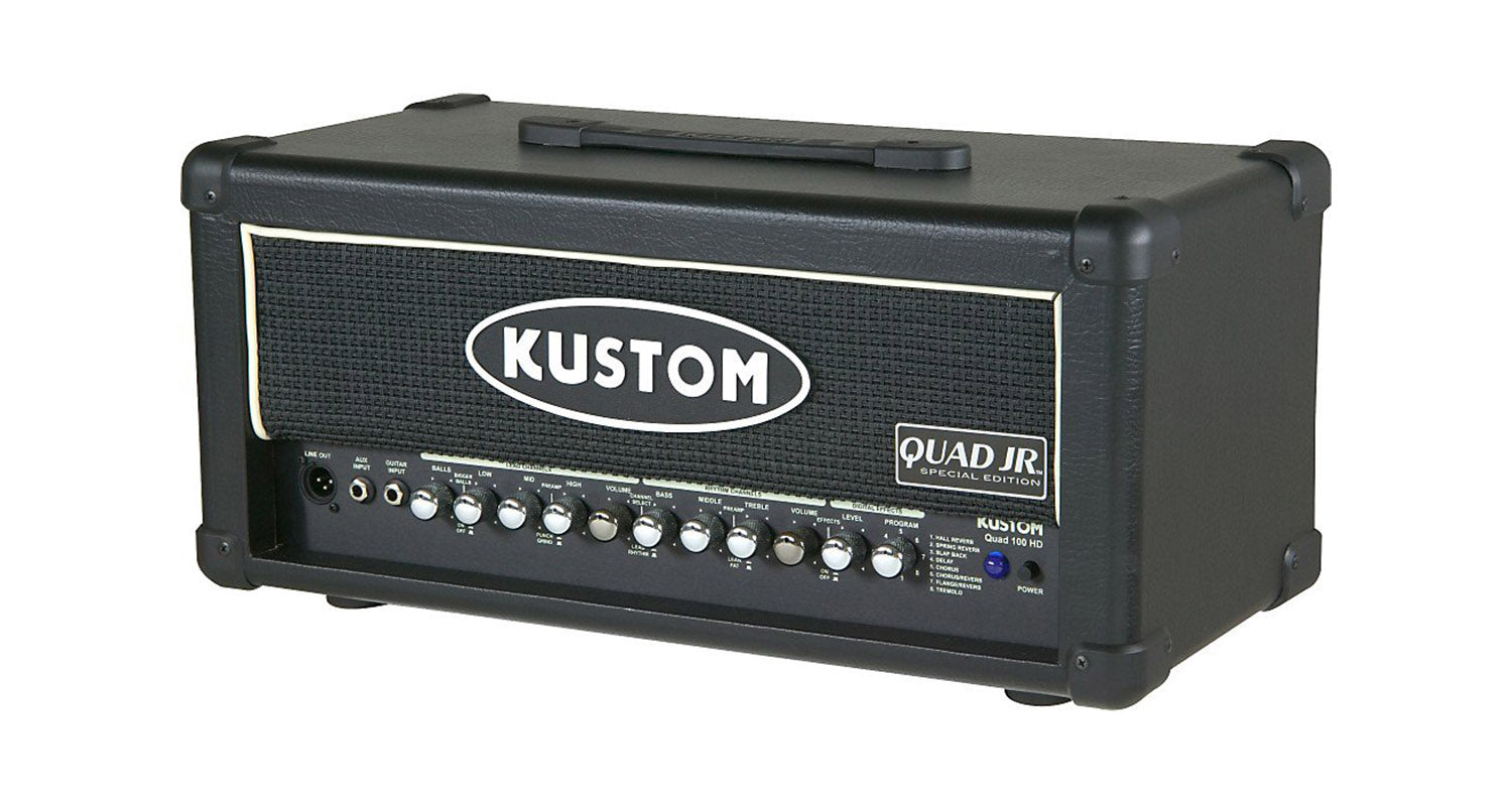 Kustom QUAD JR. 100W Half Stack Guitar Amplifier - Hollywood DJ