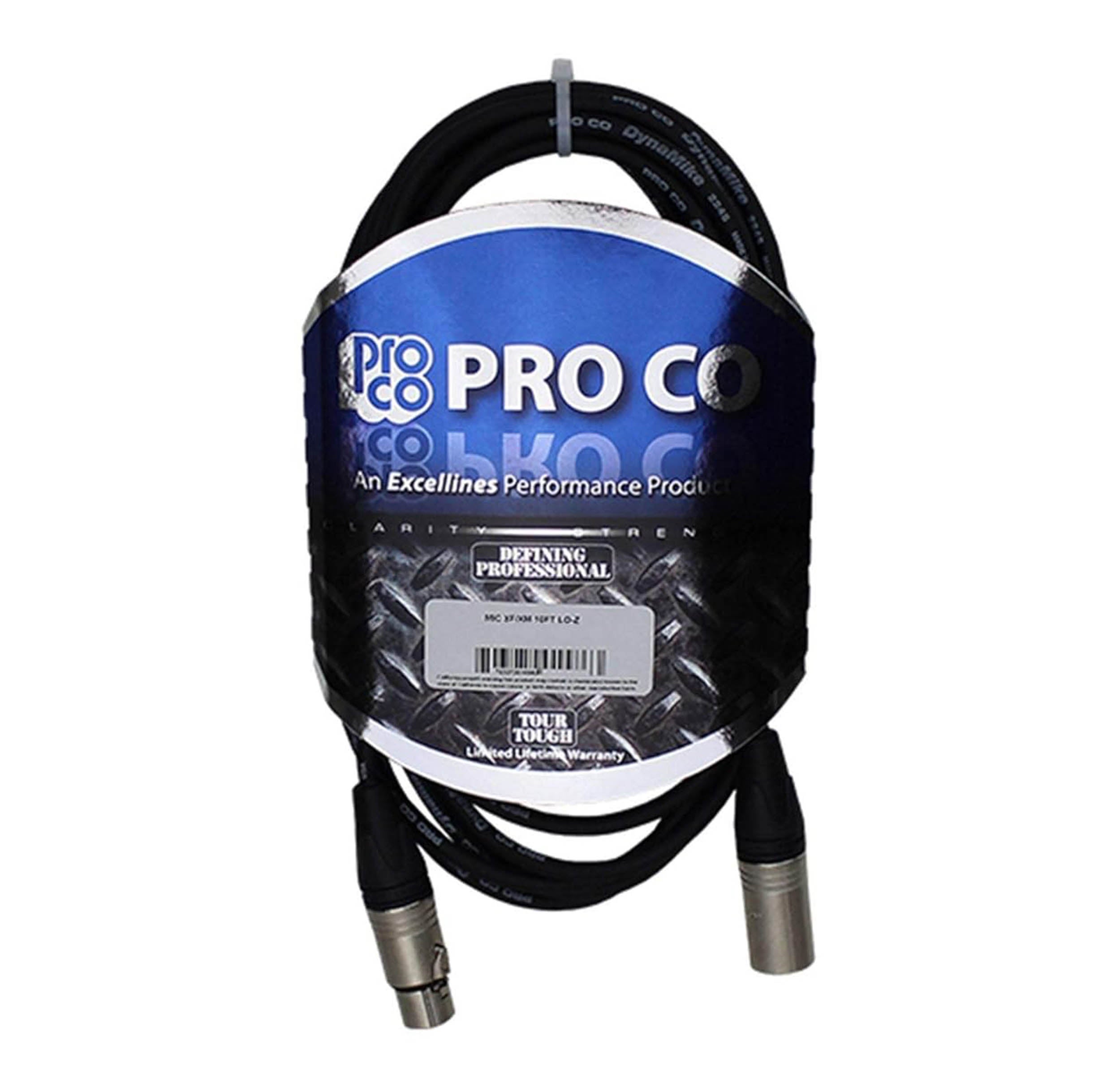 PROCO EXMN-15 Excellines 15-Foot XLR Microphone Cable - Hollywood DJ