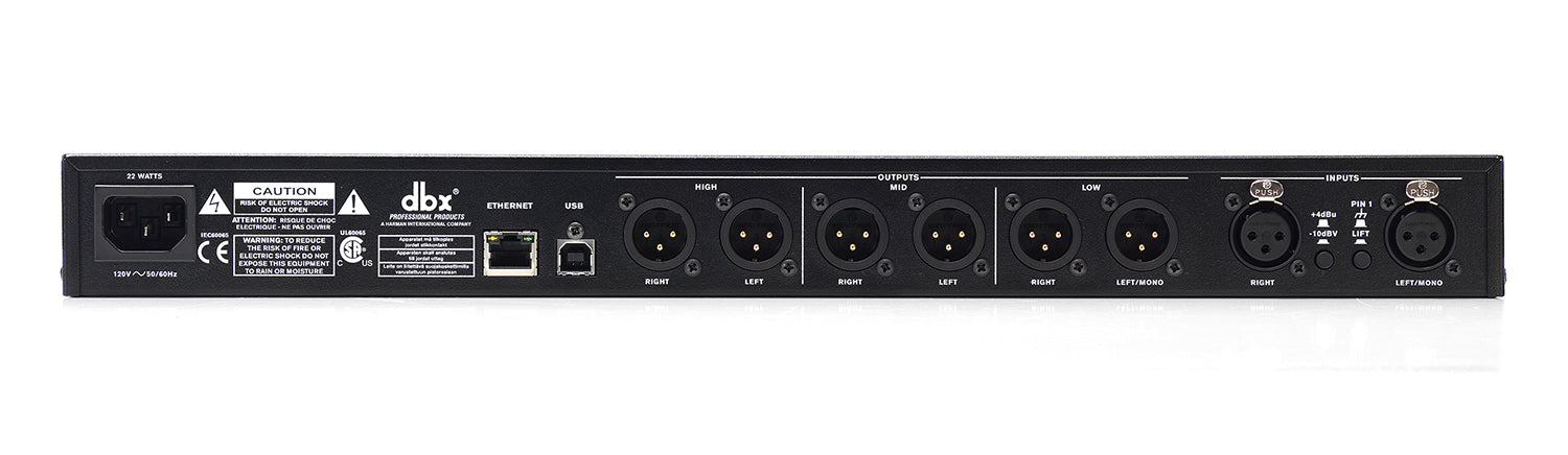 DBX PA2-V-TW DriveRack Complete Loudspeaker Management System - Hollywood DJ