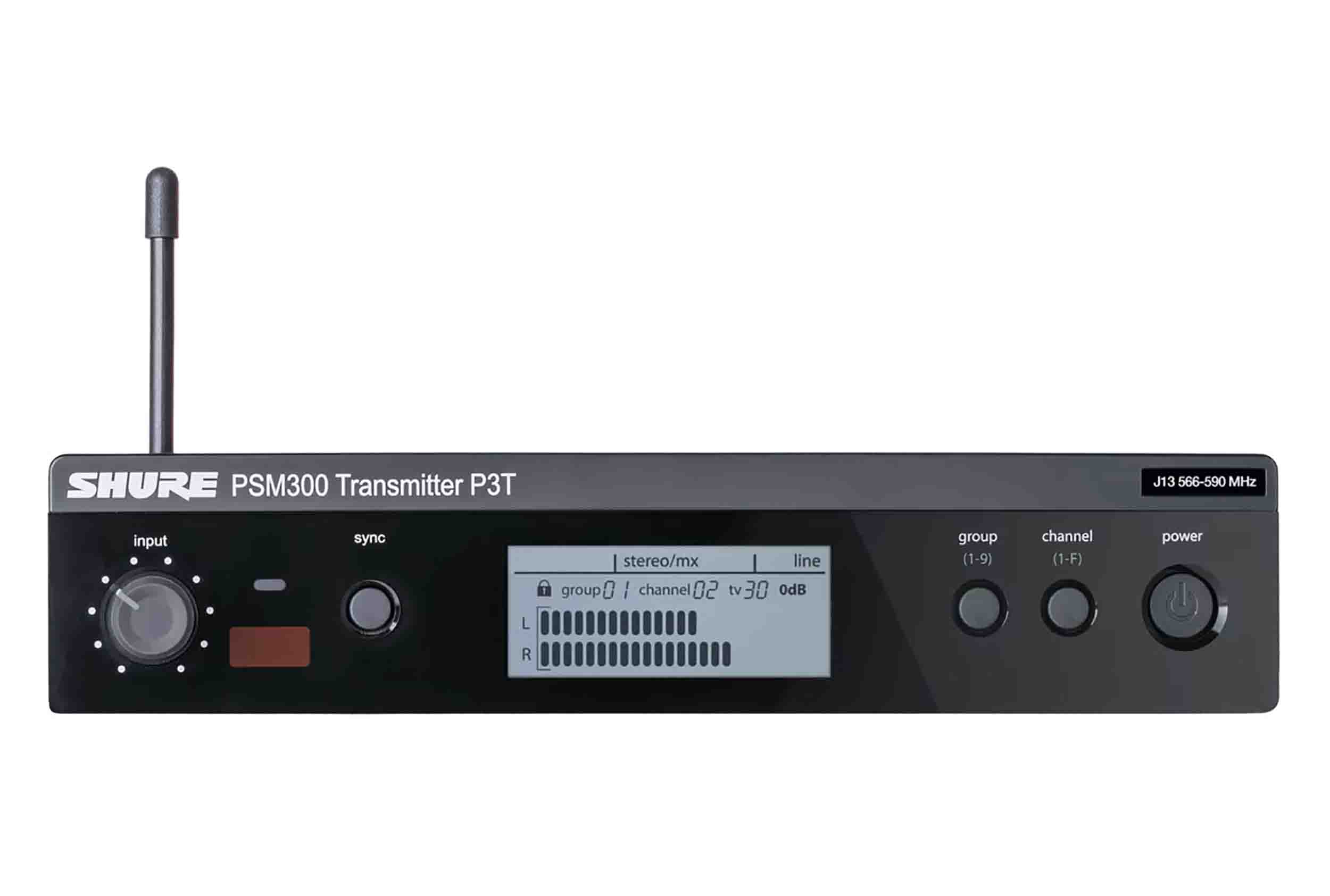 B-Stock: Shure P3T-J13 Wireless Transmitter for PSM300 - J13 (566-590 MHz) by Shure