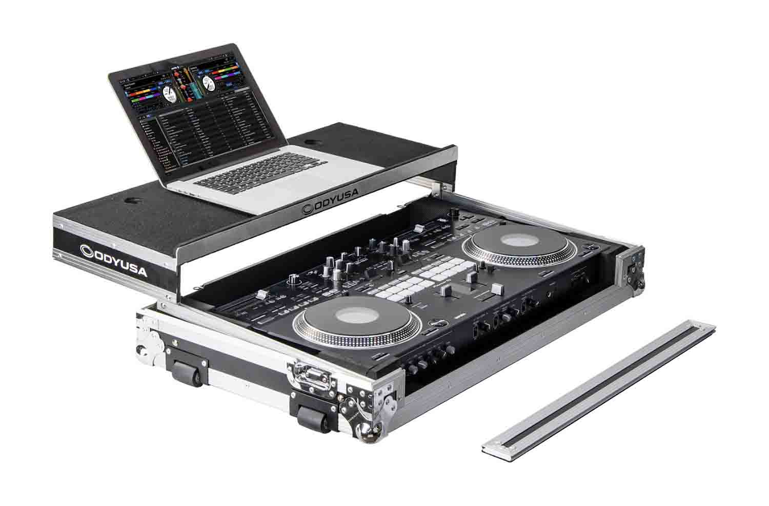 Odyssey FZGSREV7W Glide Style Flight Case with Wheels for Pioneer DDJ-REV7 - Hollywood DJ
