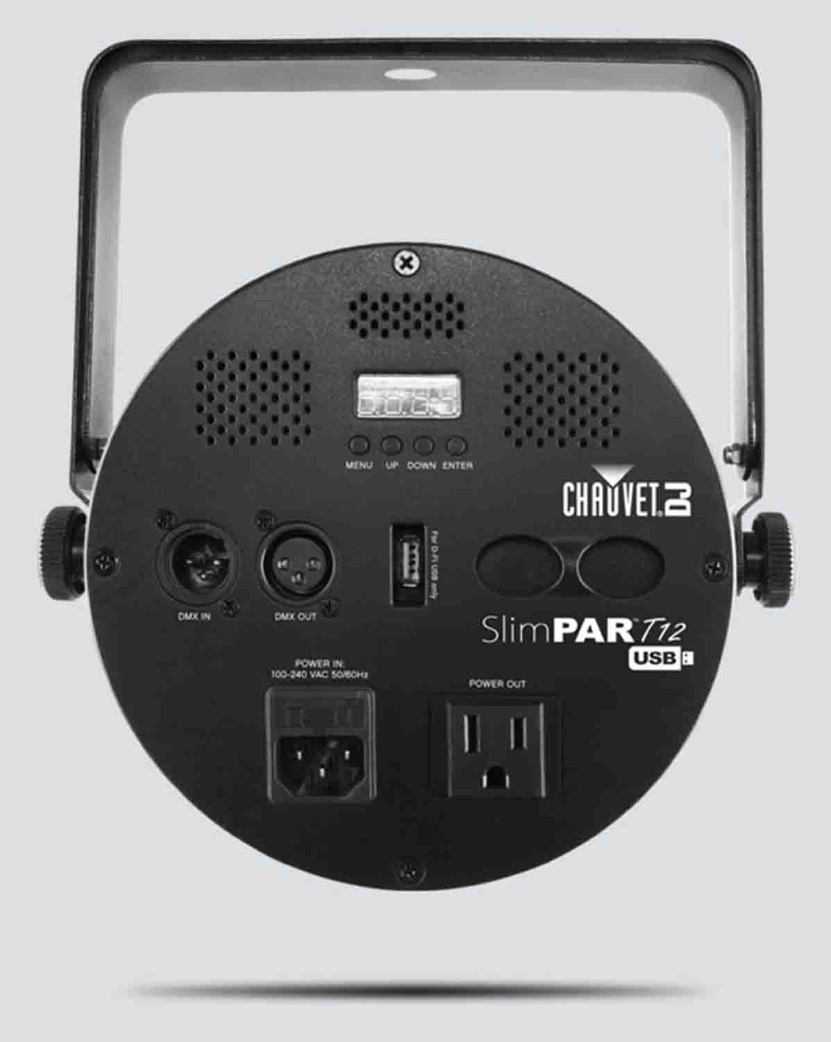 Chauvet DJ SLIMPART12USB SlimPAR T12 USB D-Fi Compatible RGB LED Wash Light - Hollywood DJ