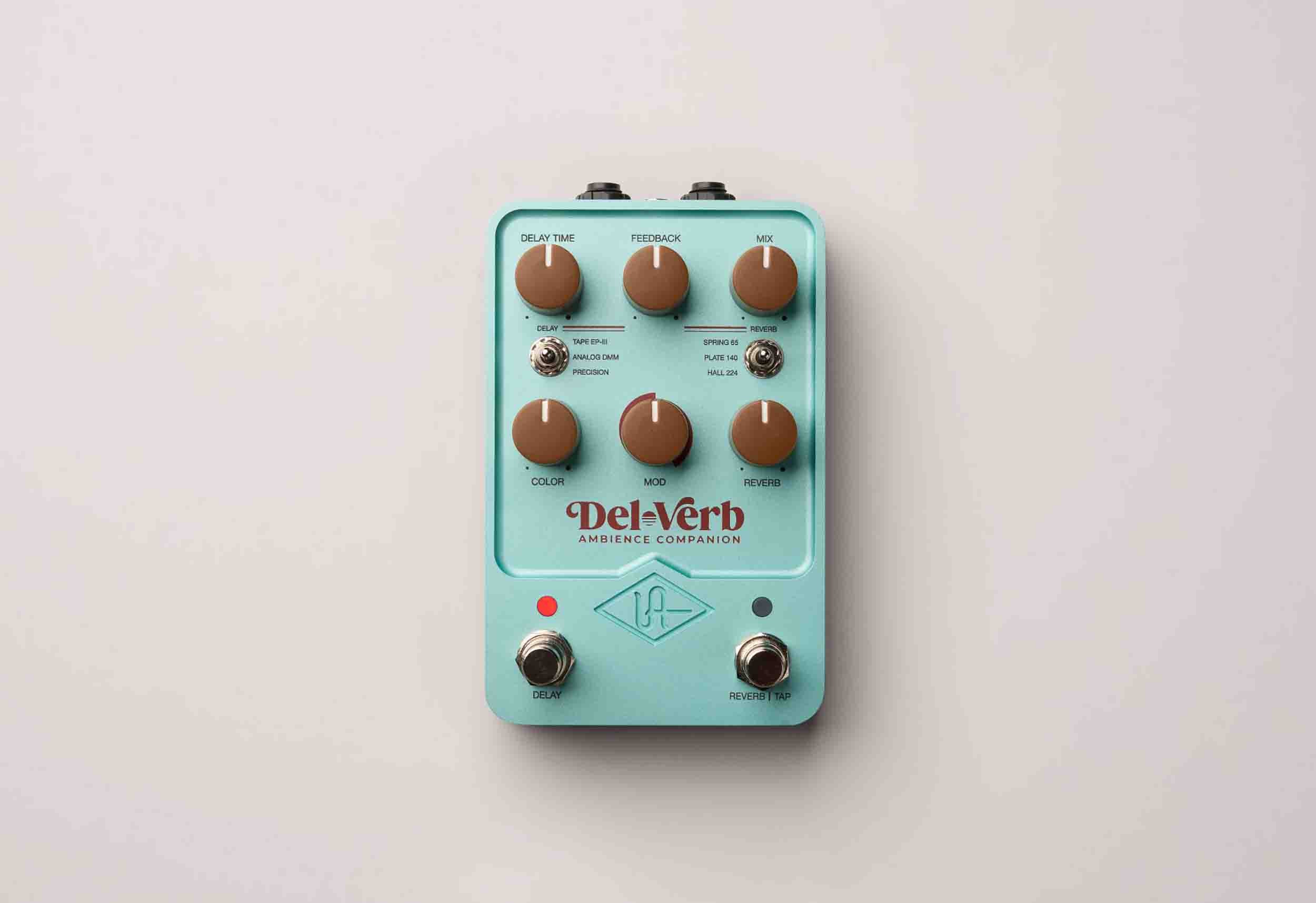 Universal Audio Del-Verb Ambience Companion Reverb and Delay Pedal - Hollywood DJ