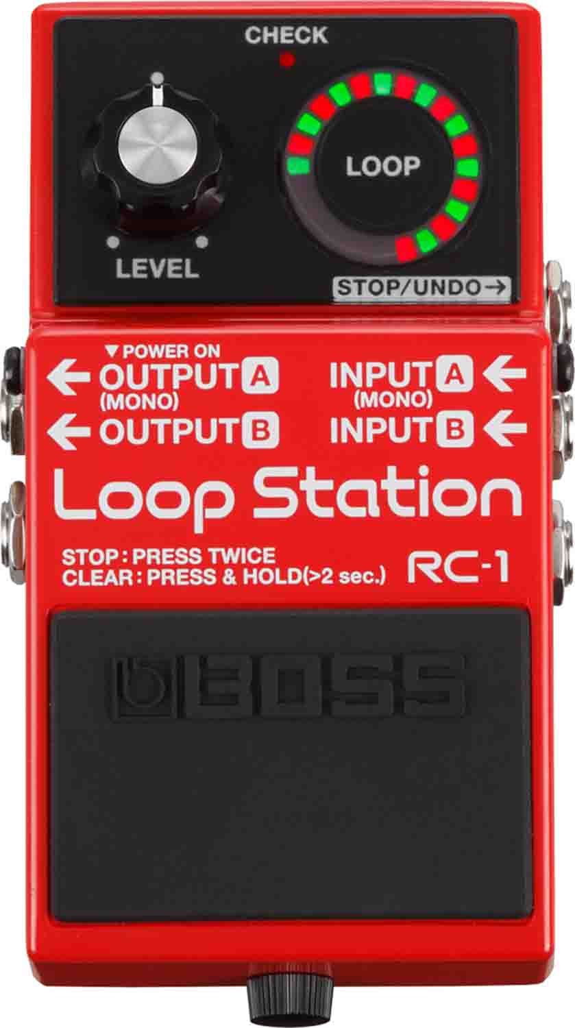 Boss RC-1 Loop Station Looper Pedal - Hollywood DJ