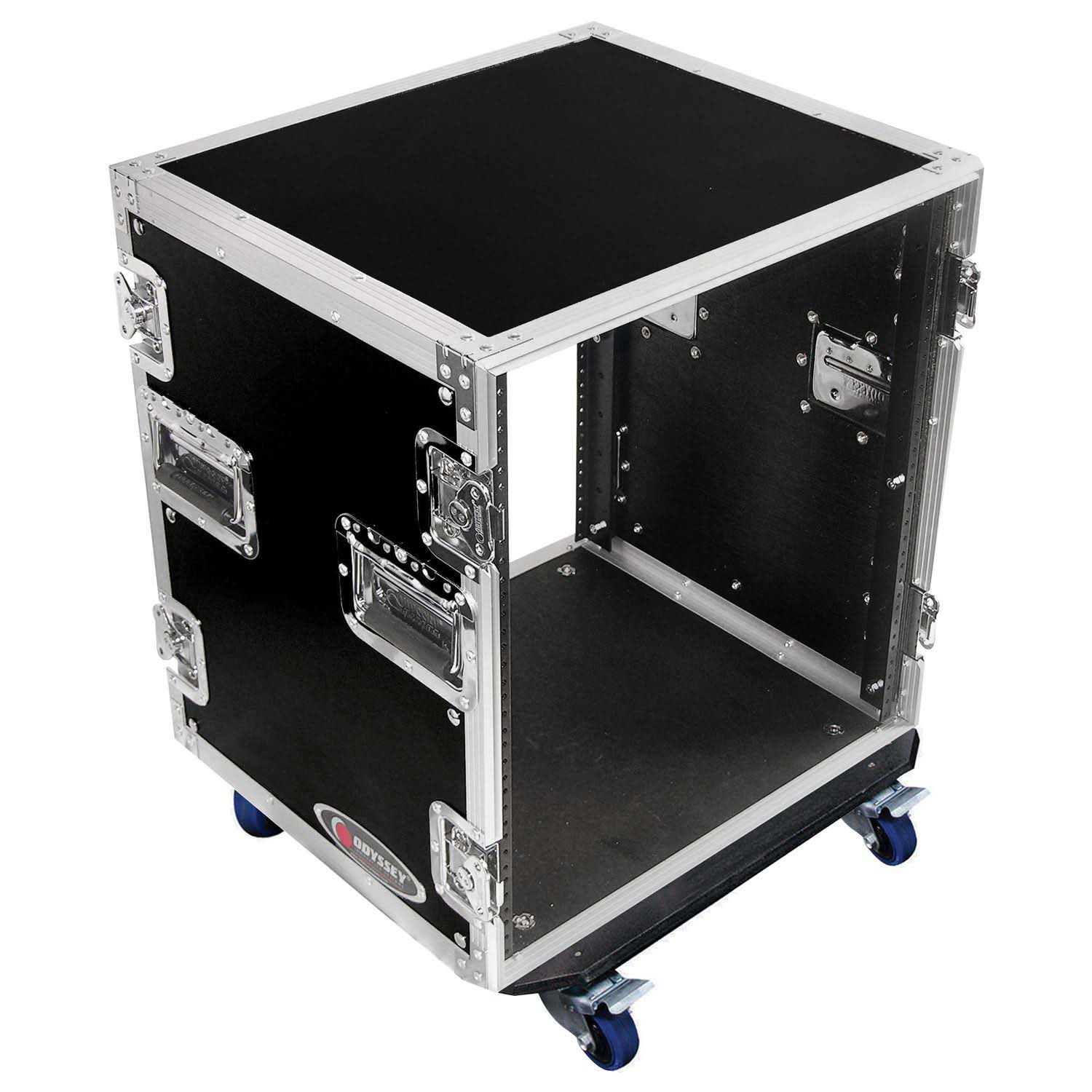 Odyssey FZAR12W, 12U Pro Amp Rack with Casters Odyssey