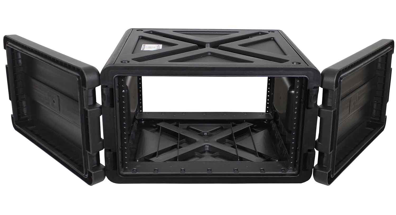 ProX XM-6U VaultX 6U Rack Air-tight, Water-Sealed ABS Case - Hollywood DJ