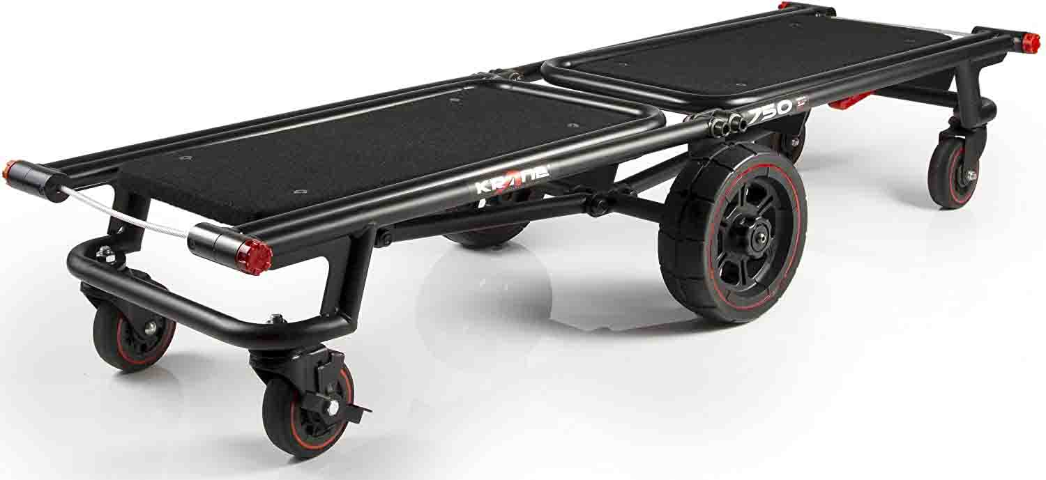Krane AMG 750 Heavy Equipment Cart Multi-Mode Folding Longbed 750 lb Capacity by Krane AMG