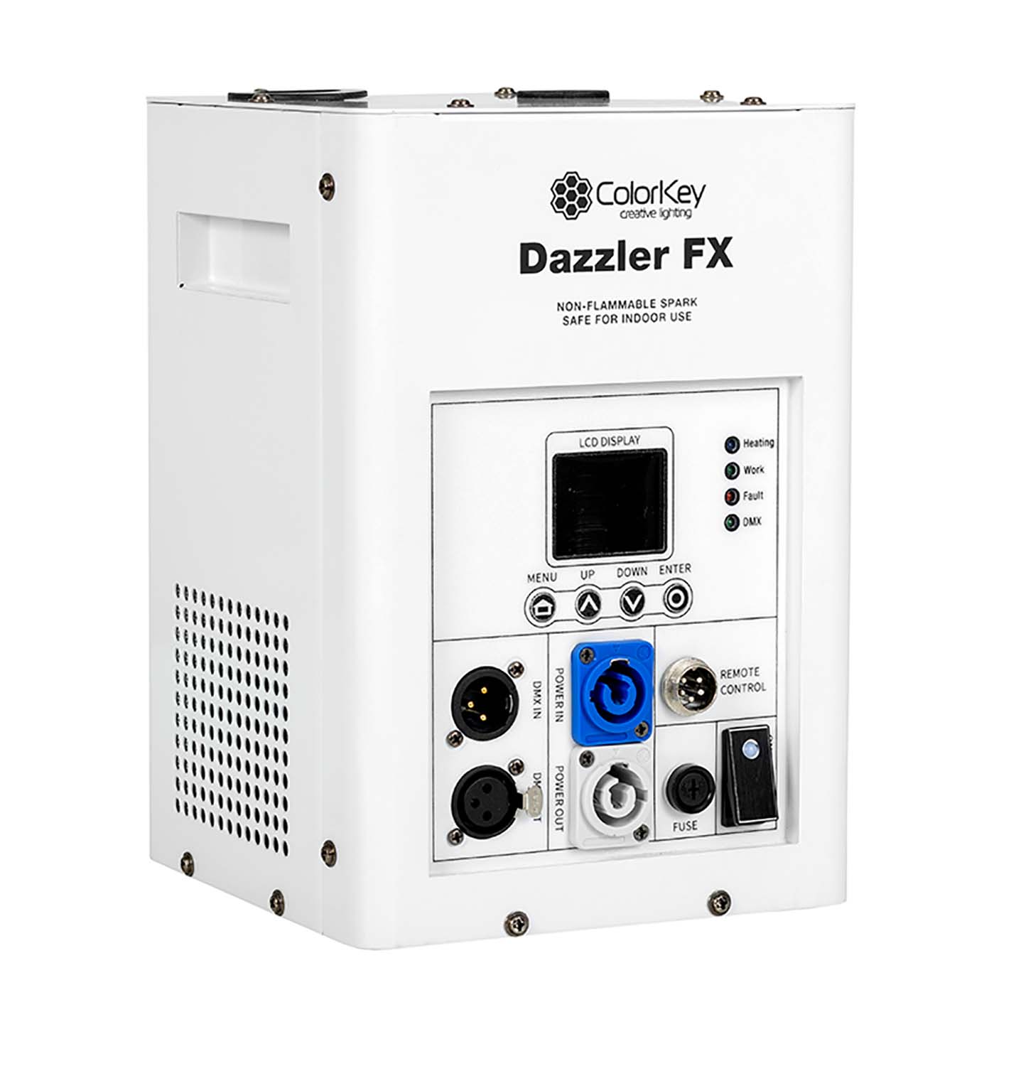 ColorKey CKU-7701 Dazzler FX Cold Spark Machine - White - Hollywood DJ